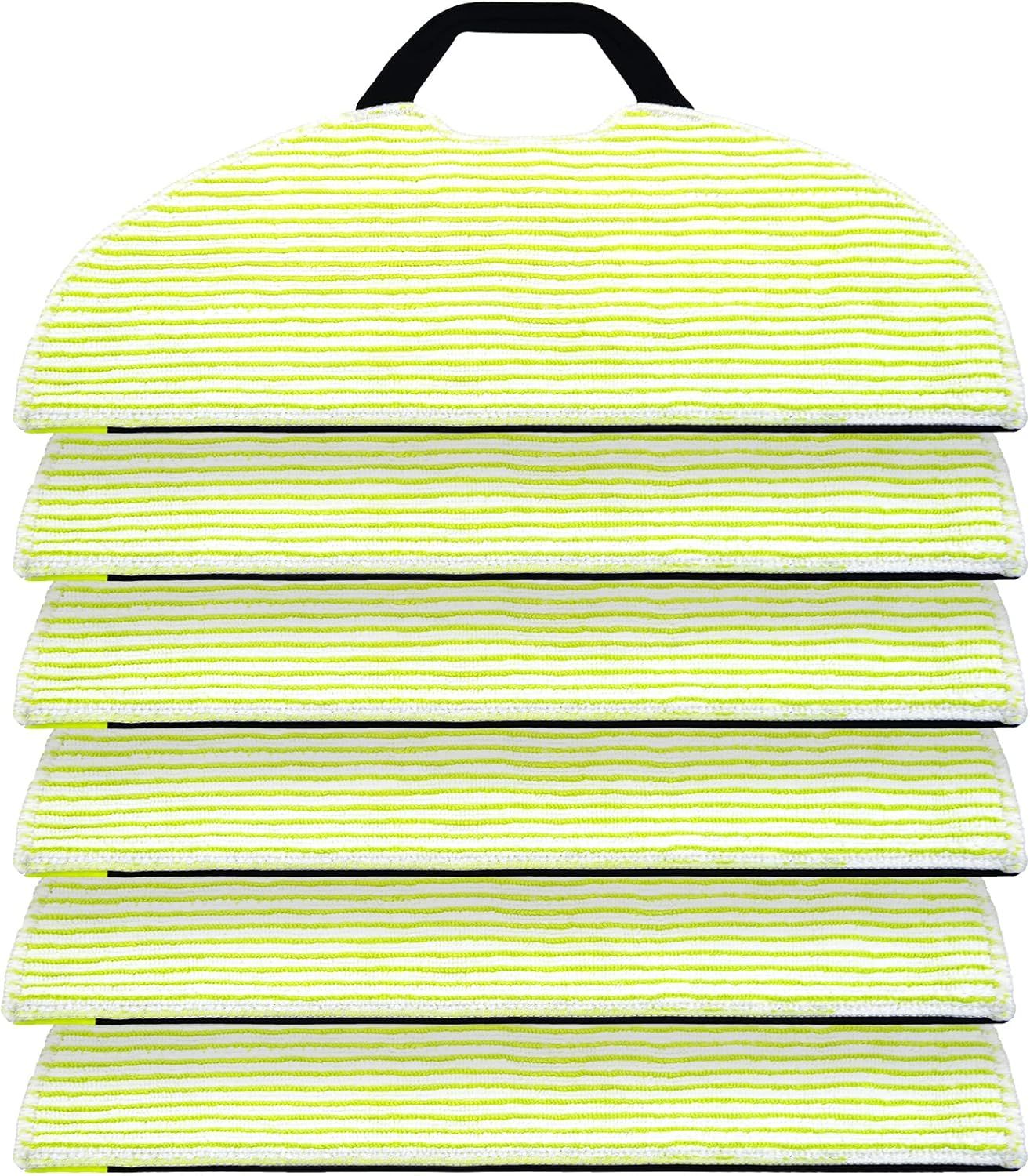 6 Pack Mop Pad or Shark AV2610WA / RV2620WD / RV2610WA / RV2410WD Robot Vacuum, Microiber Sonic Mopping Pad Replacement Accessory - Image 1