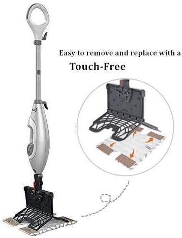 Steam Mop Pad or Shark Genius Lit-Away Pro S5003D S5002Q S5003A S6001W S6001WM S6002 S6002C S6003D S6003 S3973 S3973D S3973WM Washable Steam Mop Replacement Mop Cloth, 4 Pack - Image 7