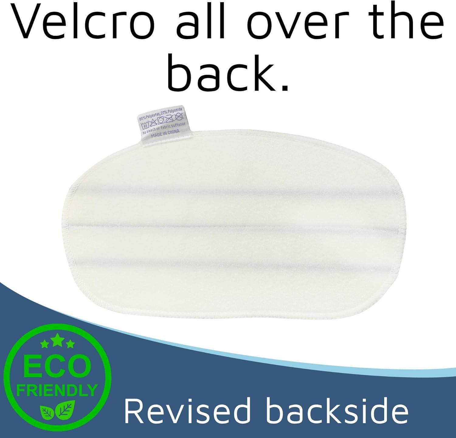 8 Pack Steam Mop Pads or PurSteam ThermaPro 10-in-1 Steam Mop Washable Reusable Pads by - Image 4