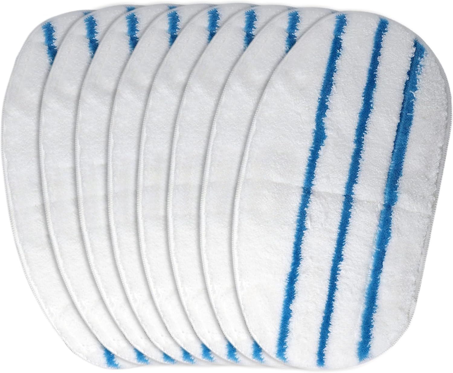 8 Pack Steam Mop Pads or PurSteam ThermaPro 10-in-1 Steam Mop Washable Reusable Pads by - Image 8