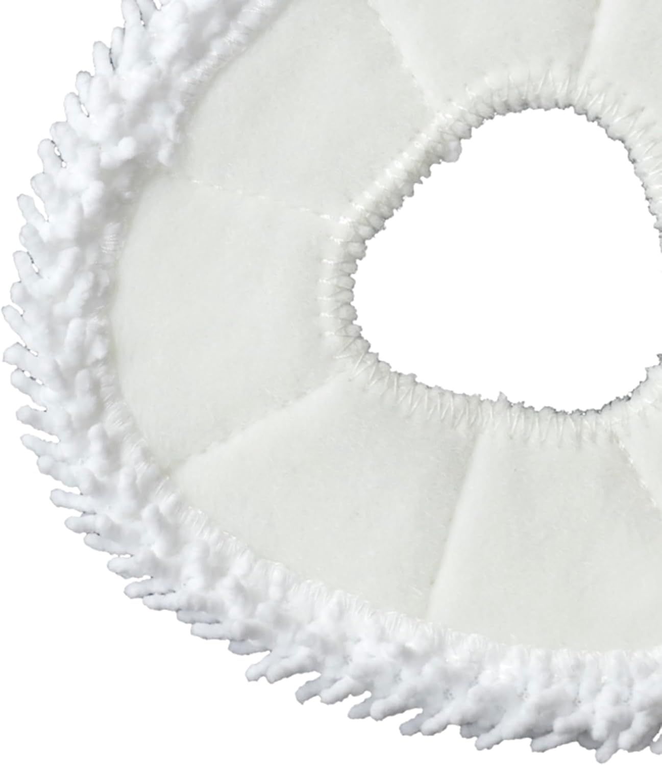 Robot Vacuum and Mop Pads 10 Pack or Narwal reo X Ultra/reo /reo Z Ultra/reo Z10/reo Pro/reo Z10 Ultra Robot Vacuum, High Absorbency Microiber Replacement Pads, Washable Robot Mop Pads White - Image 5
