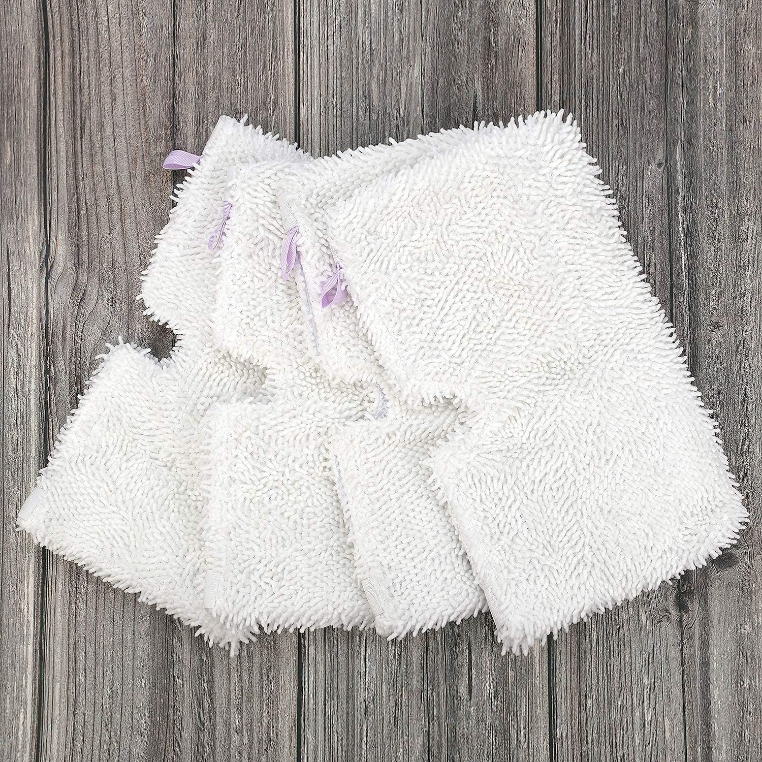 8 Pack Replacement Microiber Mop Pad or Shark Steam Pocket Mops S3500 Series S3501 S3601 S3550 S3901 S3801 SE450 S3801CO S3601D (4 Sot mop pad+4 scrubby mop pad) - Image 2