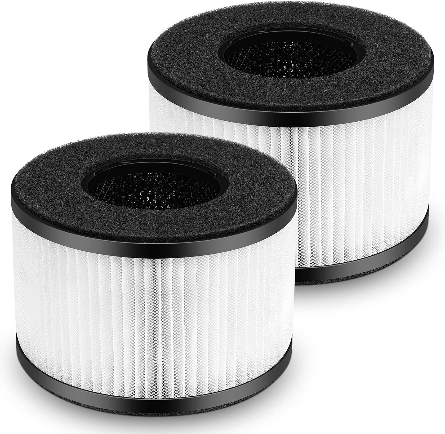 2-Pack BS-03 Replacement ilter Compatibel with PARTU and Slevoo BS-03 Air Puriier Part U & Part X, 3-in-1 iltration System (Not it BS-01） - Image 1