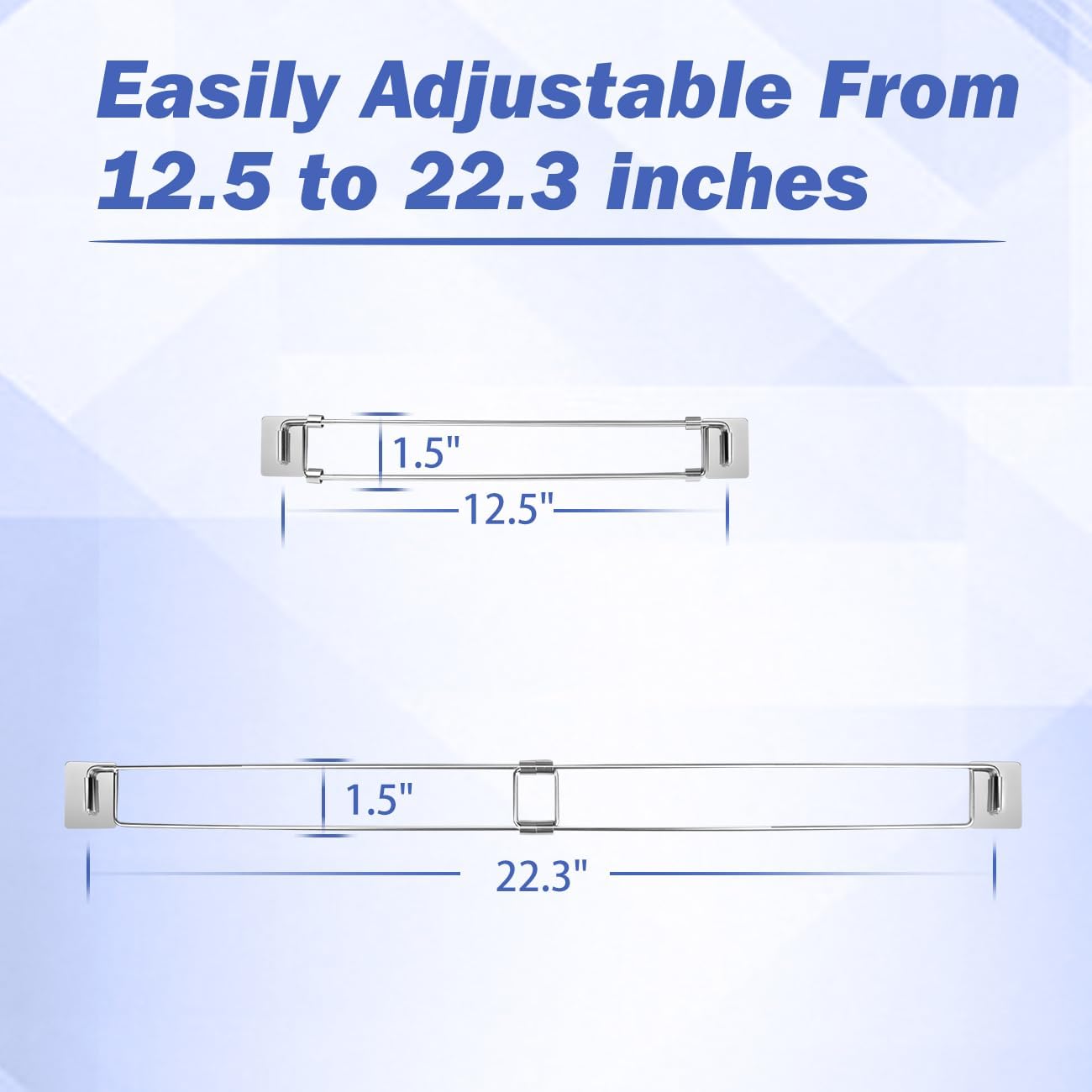 Safoner RV Secure Adjustable Bars | 12.5-22.3