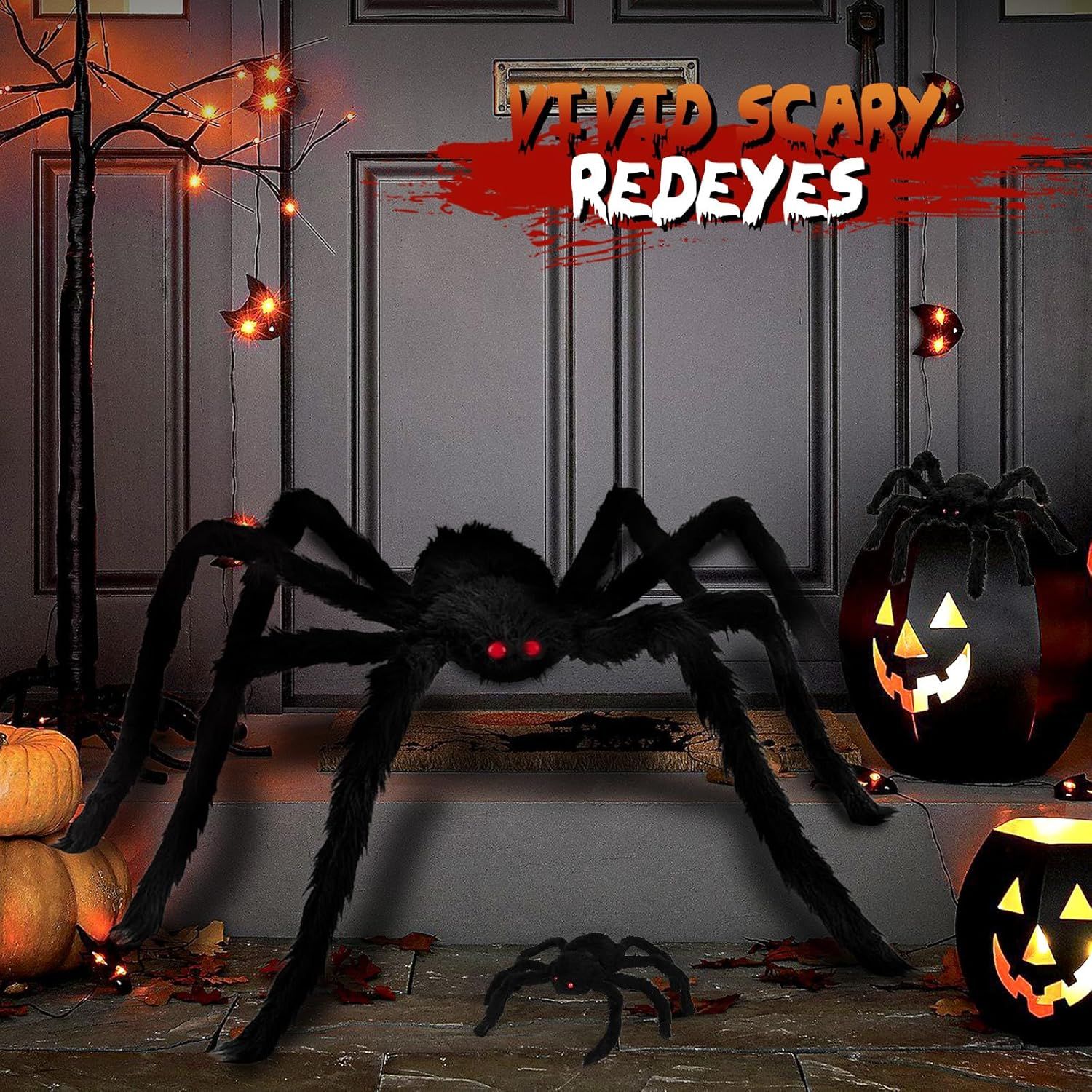 Giant Spider 6.6 t + 0.98 t*2, Halloween Decorations 78