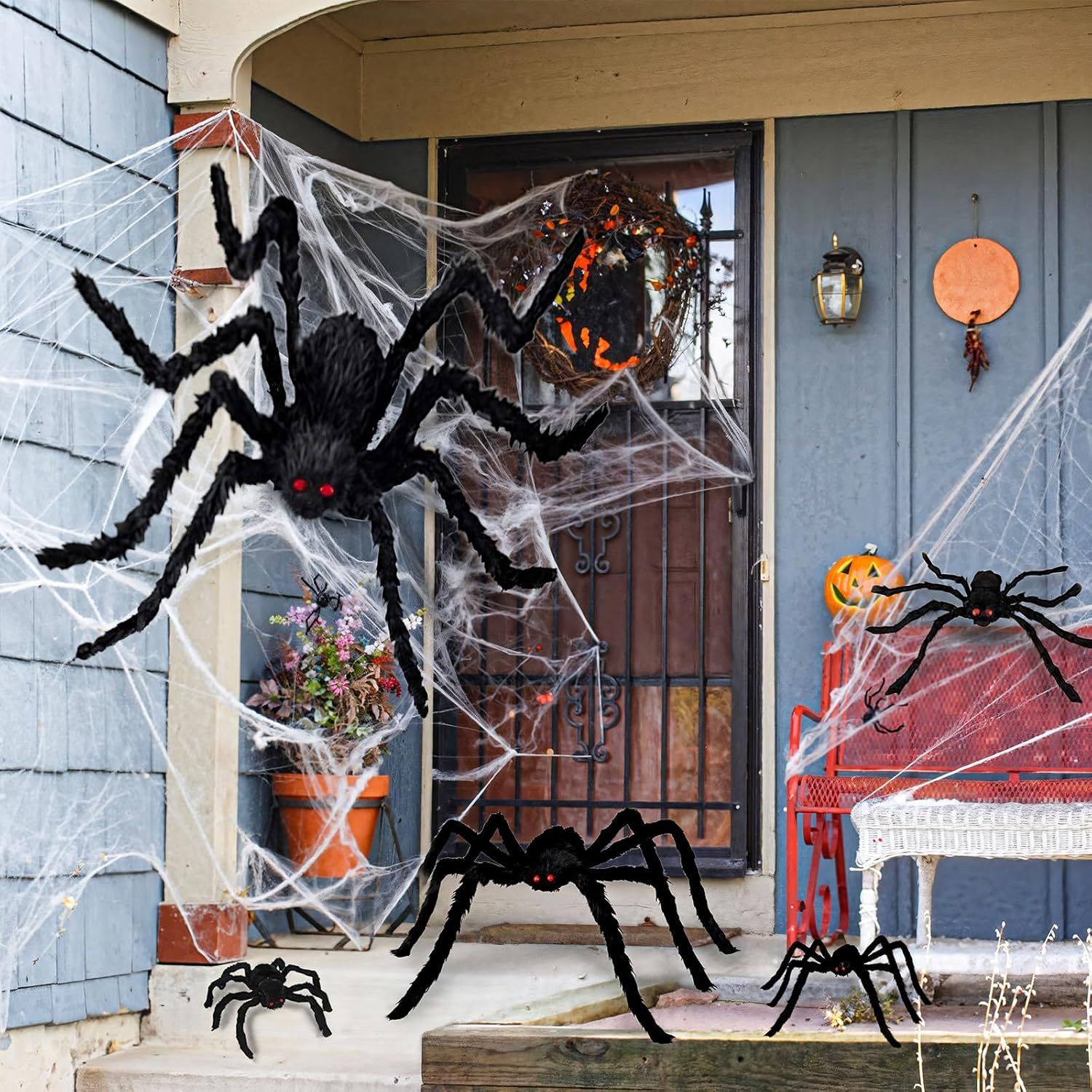 Giant Spider 6.6 t + 0.98 t*2, Halloween Decorations 78