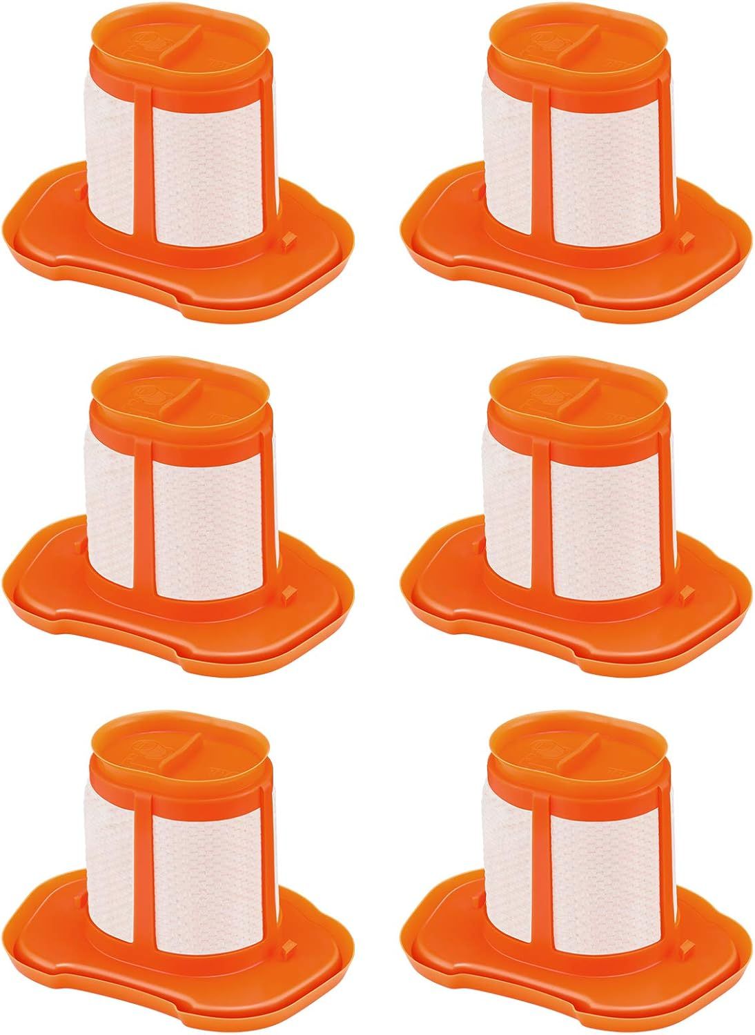 HHVK10 ilter Compatible with BLACK And DECKER Handheld Vacuum ilter Washable it or Models HHVK HHVK320J HHVK320J10 HHVK320JZ01 HHVK515J HHVK515JP HHVK515JP07 HHVK515J00 HHVK415B01, 6 Pack - Image 1
