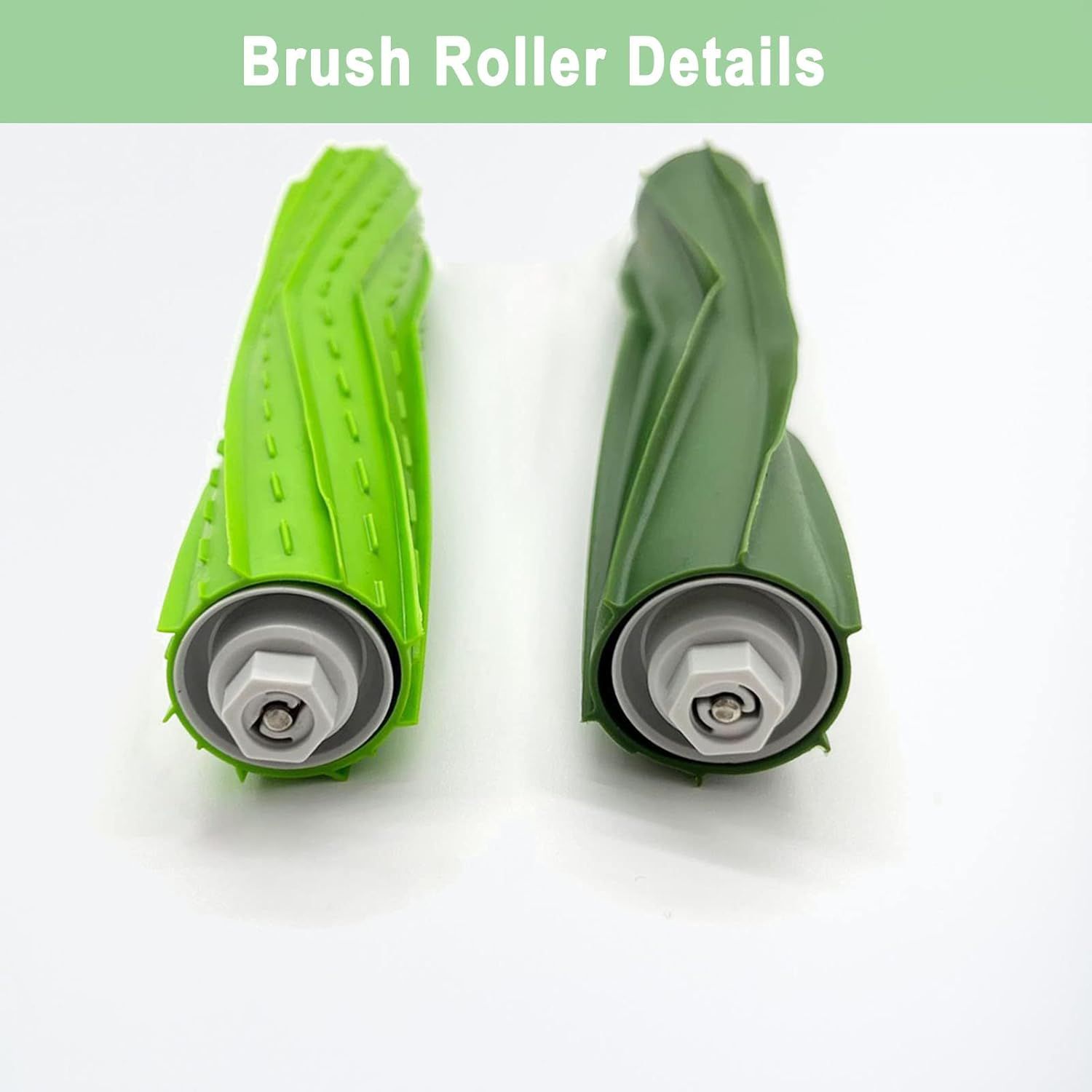 Replacement Parts or iRobot Roomba i3 i7 E5 j7 i4 i7+ i3+ i4+ i5 i5+ Combo i5 Combo i5+ i6 i6+ i8 i8+ i2 i2+ E6 E7 E & I & j Series Vacuum Cleaner 4 Sets Multi-Surace Rubber Brush Roller - Image 4
