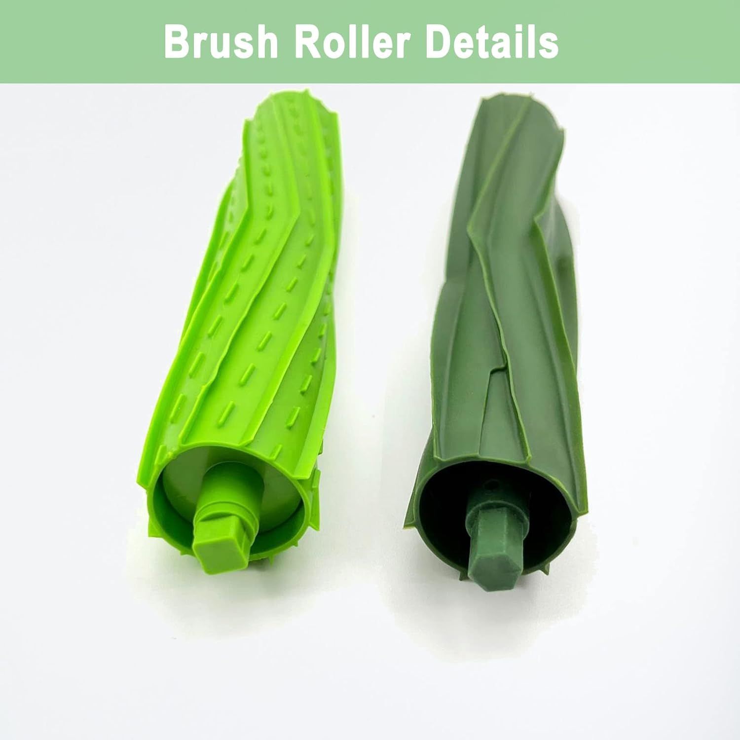 Replacement Parts or iRobot Roomba i3 i7 E5 j7 i4 i7+ i3+ i4+ i5 i5+ Combo i5 Combo i5+ i6 i6+ i8 i8+ i2 i2+ E6 E7 E & I & j Series Vacuum Cleaner 4 Sets Multi-Surace Rubber Brush Roller - Image 5