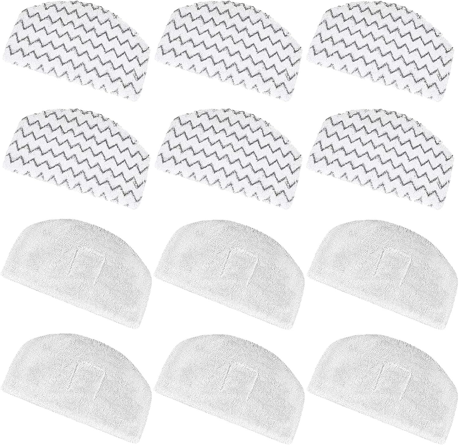12 Pack 1940 Steam Mop Replacement Pads or Bissell Powerresh Steam Mop 1940 1440 1806 1544 2075 2685A 2814 Series, Model 19402 19404 19408 19409 1940A 1940 1940Q 1940T 1940W B0006 B0017 2075A 15441 - Image 1