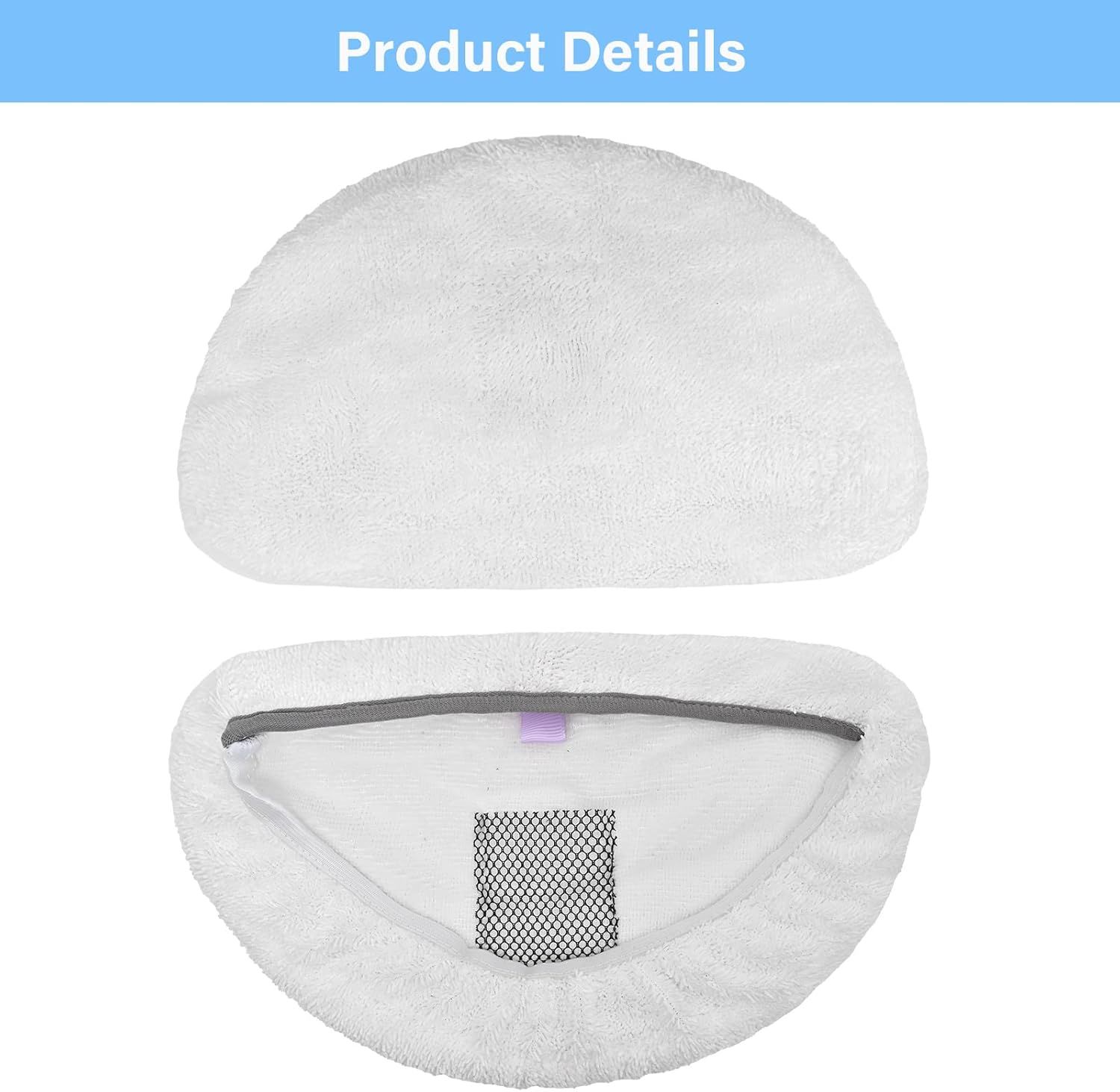 12 Pack 1940 Steam Mop Replacement Pads or Bissell Powerresh Steam Mop 1940 1440 1806 1544 2075 2685A 2814 Series, Model 19402 19404 19408 19409 1940A 1940 1940Q 1940T 1940W B0006 B0017 2075A 15441 - Image 5