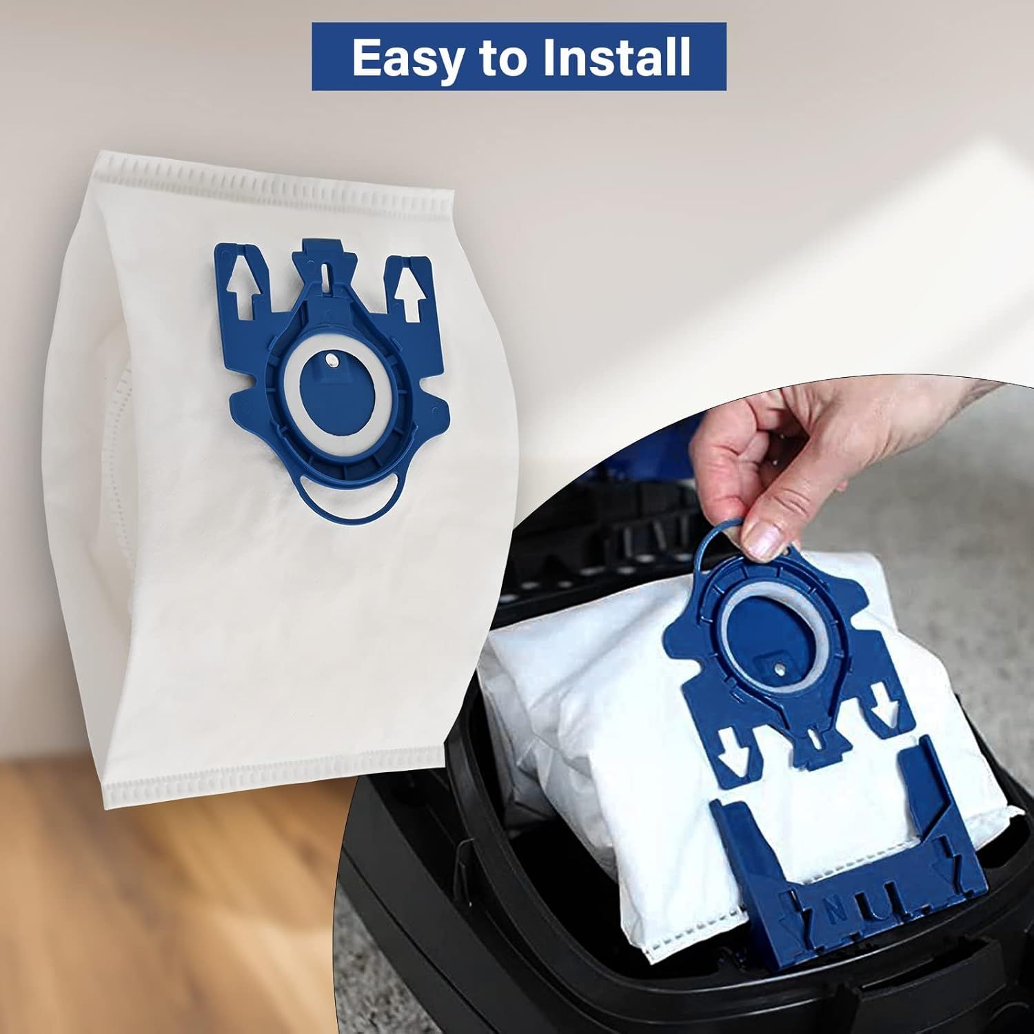 20 Pack 3D Airclean Vacuum Bags, Replacement or Miele AirClean 3D Eiciency Dust Bag,Miele Classic C1 Complete C1 C2 C3 S227 S240 S270 S400 S400i-S456i S2 S5 S8 Series Vacuum 6 sets AirClean ilters - Image 4