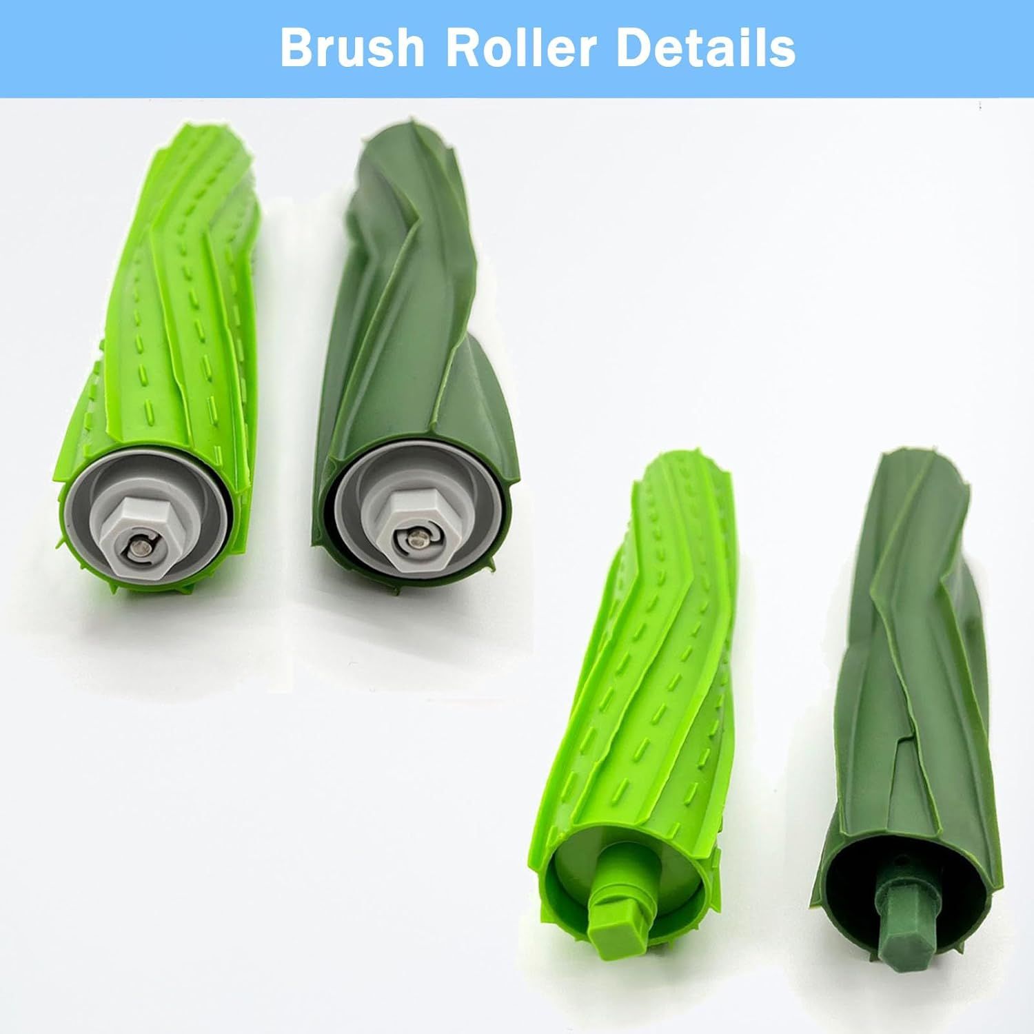 Replacement Parts Accessories or iRobot Roomba Combo i5, i5+, j5, j5+ Robot Vacuum Cleaner, 1 Set o Roller Brush & 4 ilters & 4 Mop Pads & 4 Vacuum Bags & 4 Side Brushes - Image 5
