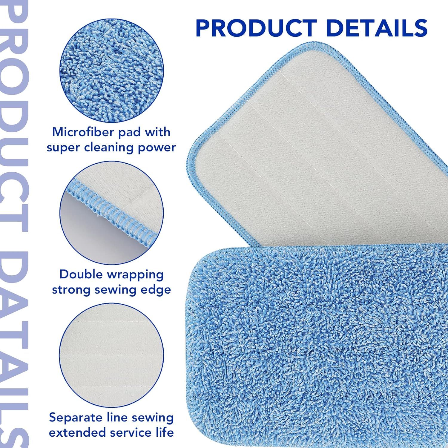 Replacement Mop Pads it or Rubbermaid Commercial 18