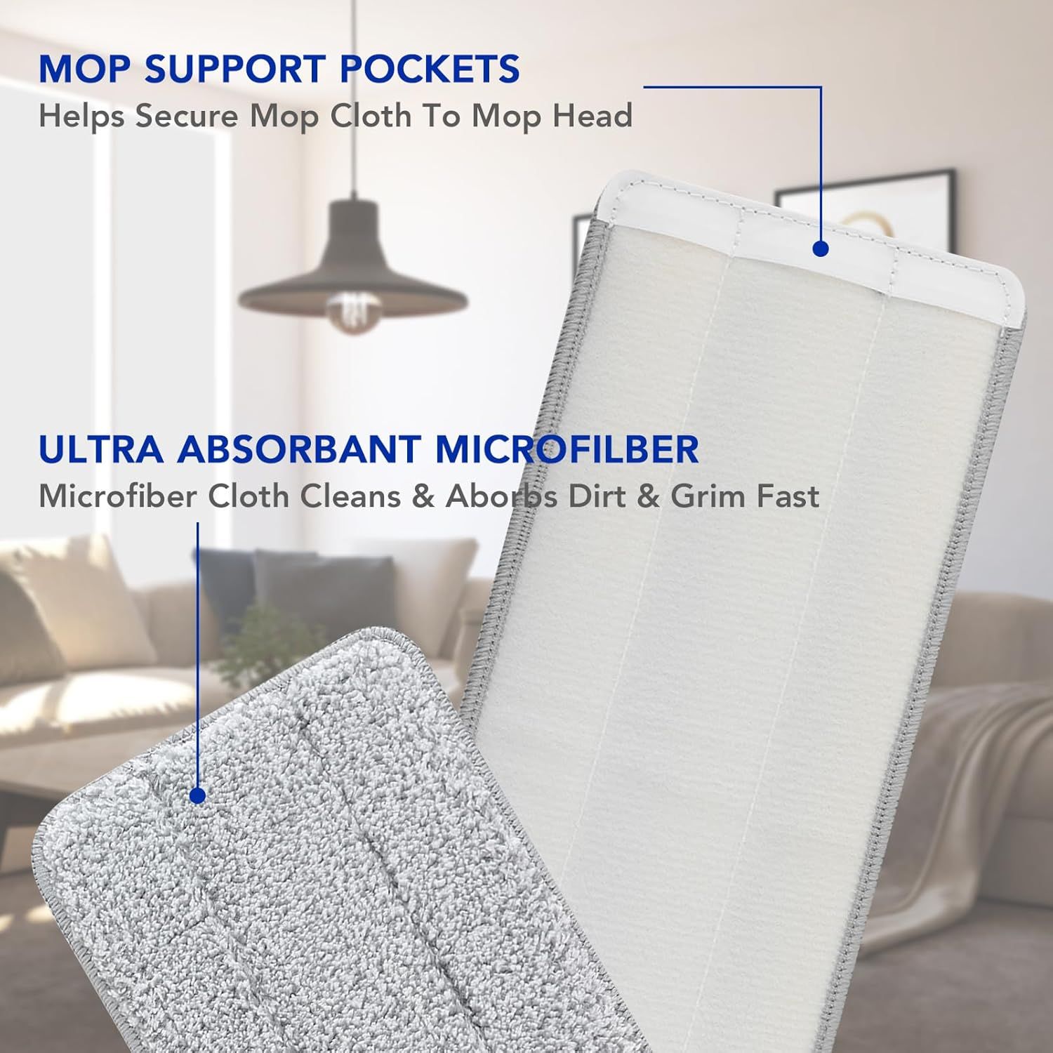 Microiber Cleaning Pads: 10 Pack 13