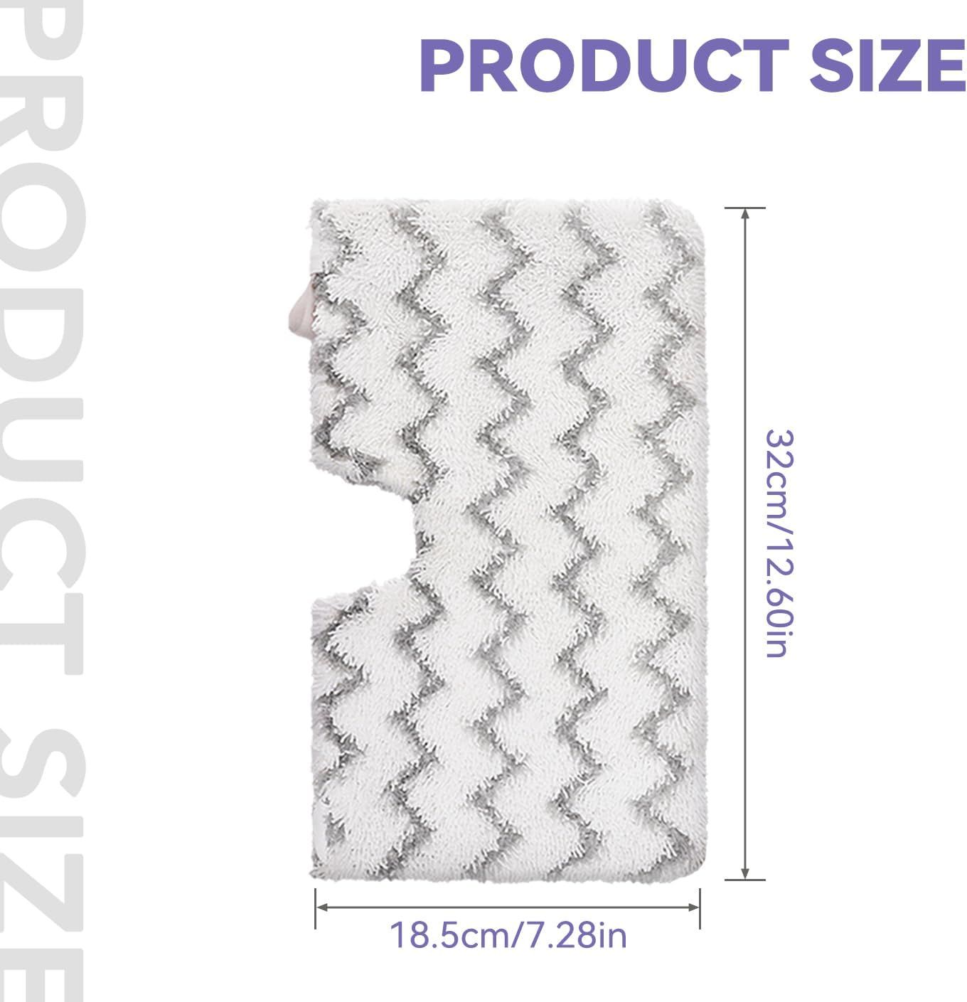 S3501 or Shark Steam Pocket Mop Pads: Washable Steam Mop Replacement Pads or Shark Steamer S3601D S3601 S3801CO S3901 S3550 SE450 (6Pack) - Image 2