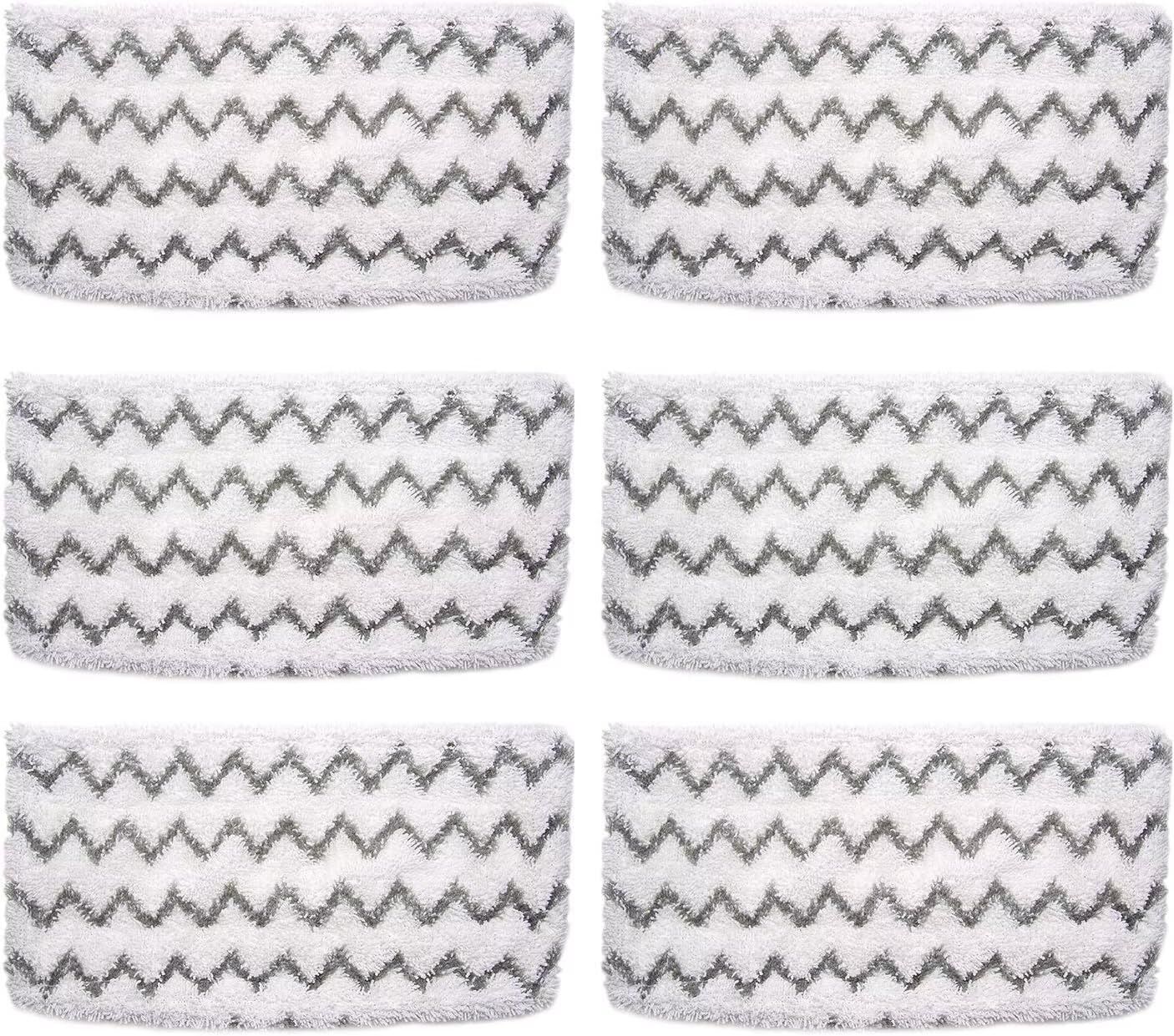 6 Pack S1000 S2001 Steam Mop Replacement Pads or Shark S1000 S1000A S1000C S1000WM S10001C S1200 & S2001 SteamSpot Steam Mop - Image 1