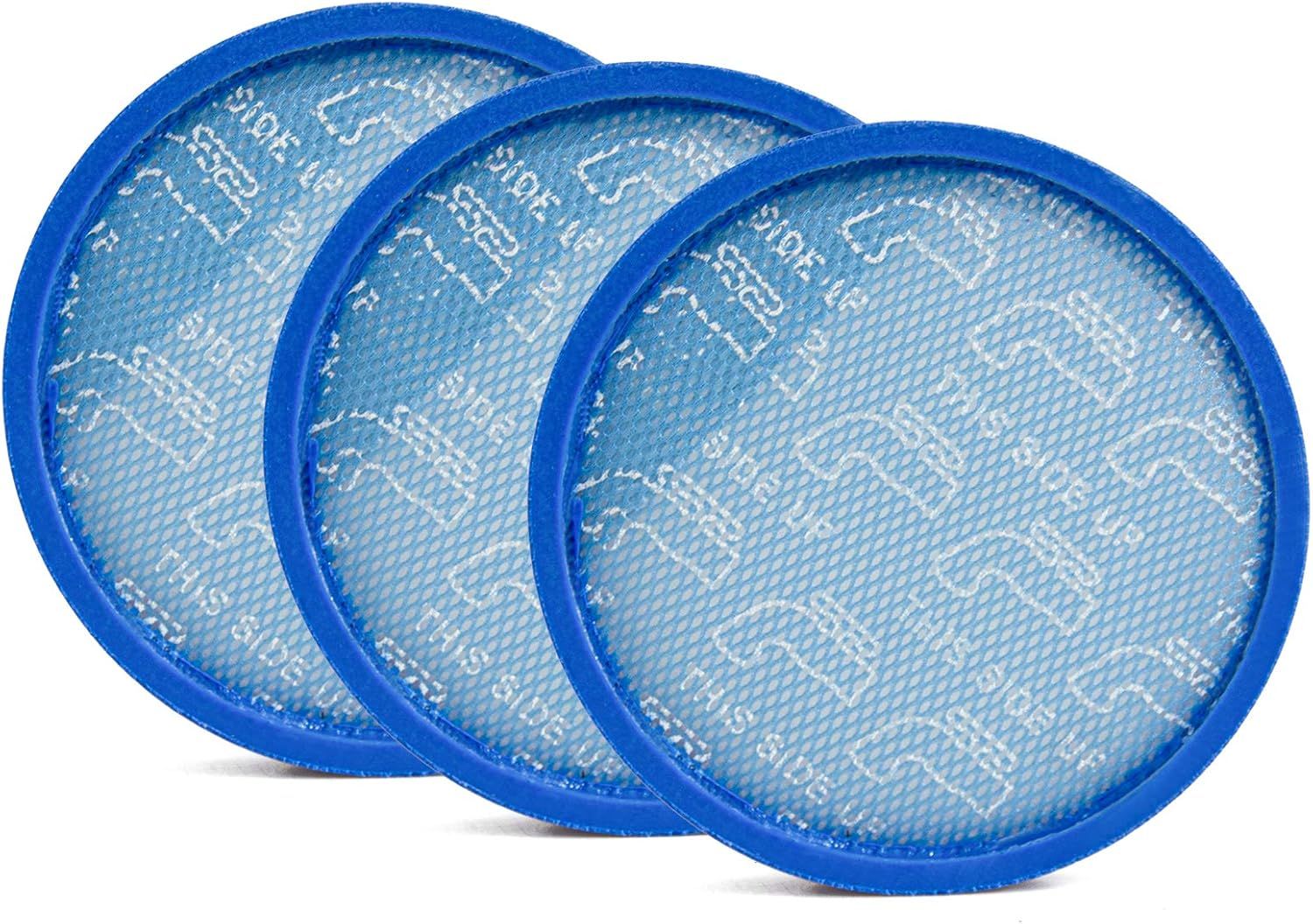 3 Pack 304087001 ilter Compatible with Hoover WindTunnel Rewind UH71350V,UH71300,UH71250,UH71330,UH71100,UH71012 & WindTunnel 3 UH72625,UH72630,UH72600 & Windtunnel Max UH70600 Series Upright Vacuum - Image 1