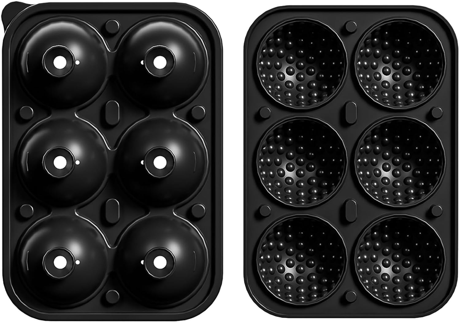 Bangp Golf Ball Ice Cube Molds,Novelty Golf Gifts Ball Ice Maker Mold,2.2