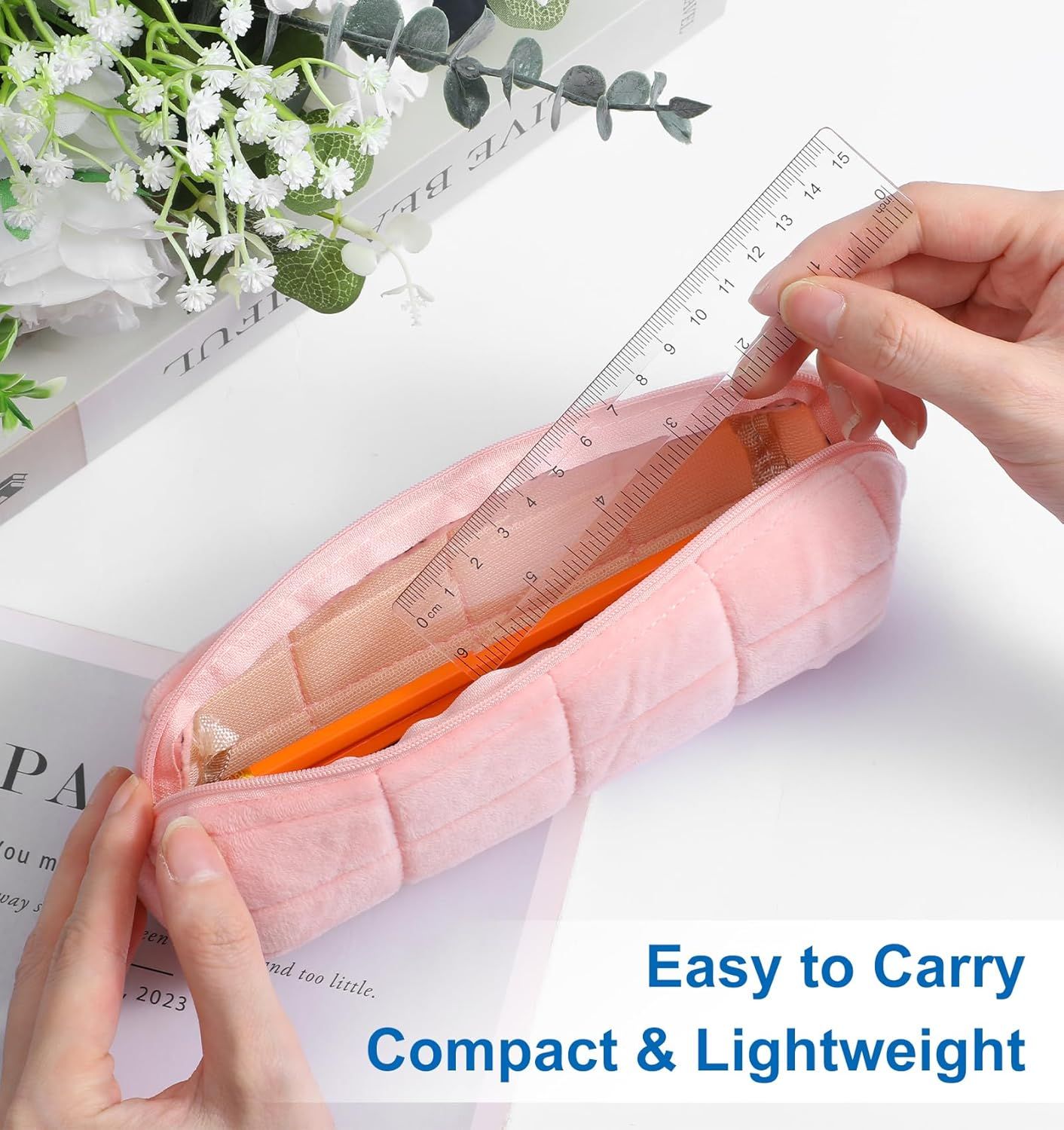 4Pcs 6 Inch Ruler, Plastic Clear Ruler 6 inch Small Rulers for Drawing & Underlining, Short Transparent Straight Measuring Tool Ideal for Journaling School Work, Easy to Use - Image 5