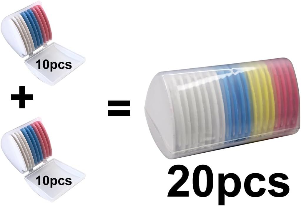20PCS Professional Tailors Chalk for Fabric Makers,Triangle Tailor's Chalk - Image 2
