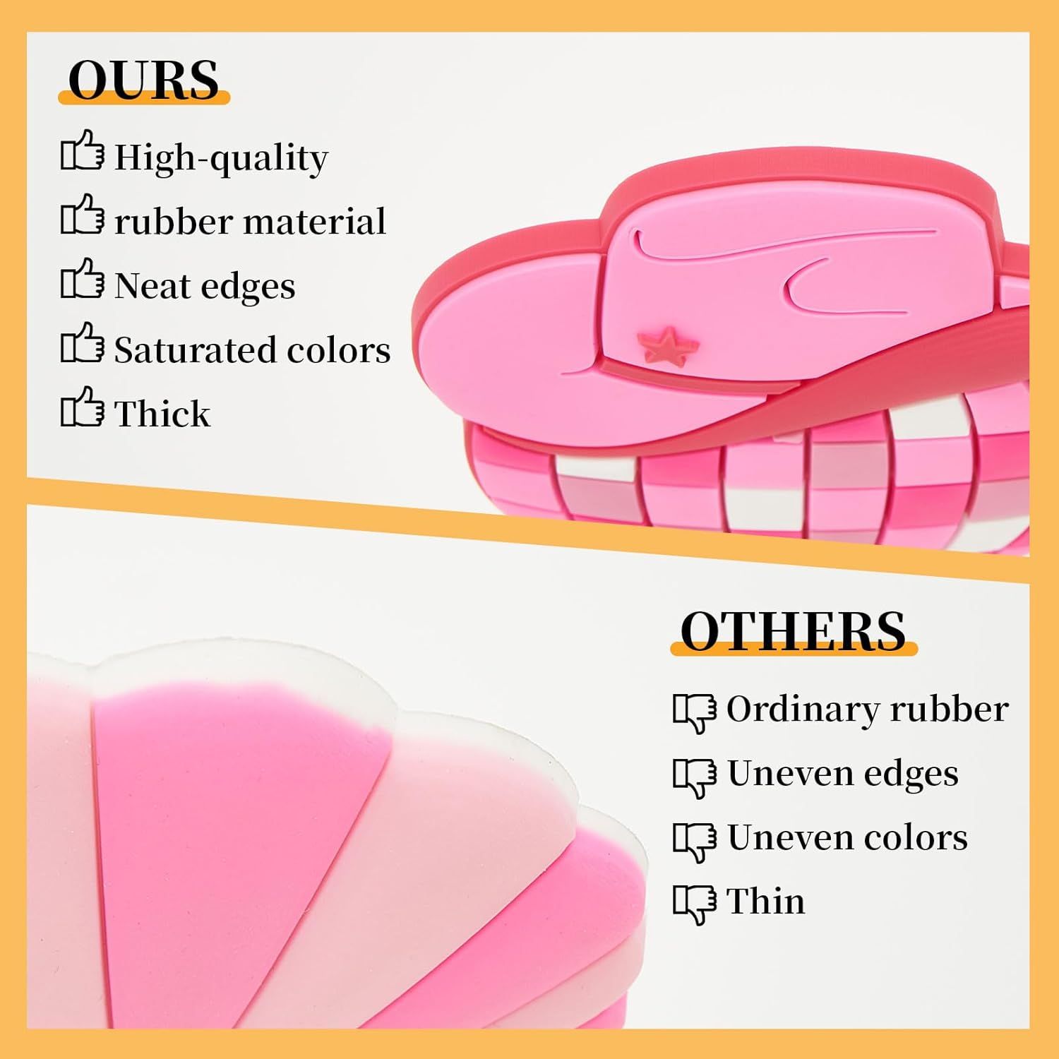 Rubber Beach Bag Accessories,Bogg Bag Lovely DIY Charms - Image 3