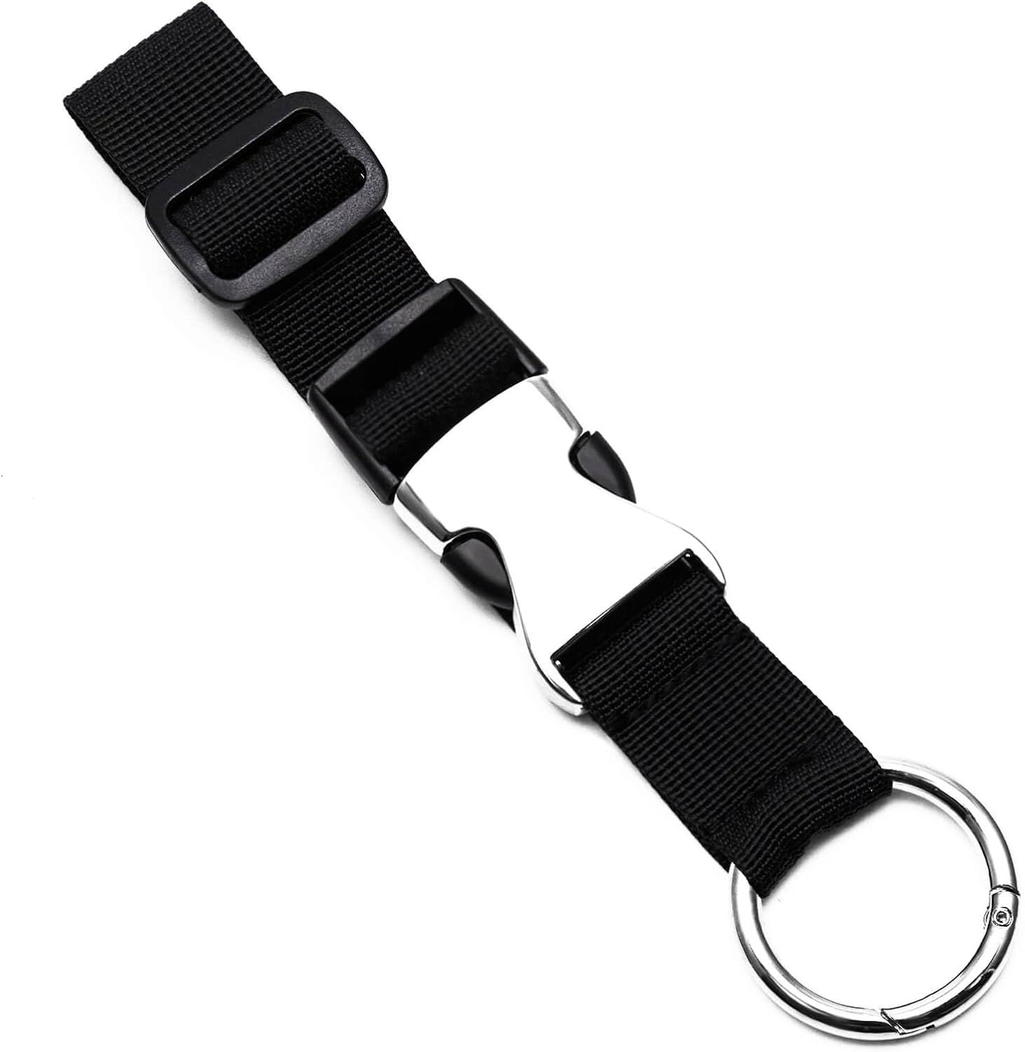 Add a Bag Luggage Straps Jacket Gripper Luggage Straps Baggage Suitcase for Travel Belt Luggage with Buckle Adjustable Luggage Accessories(Black) - Image 1