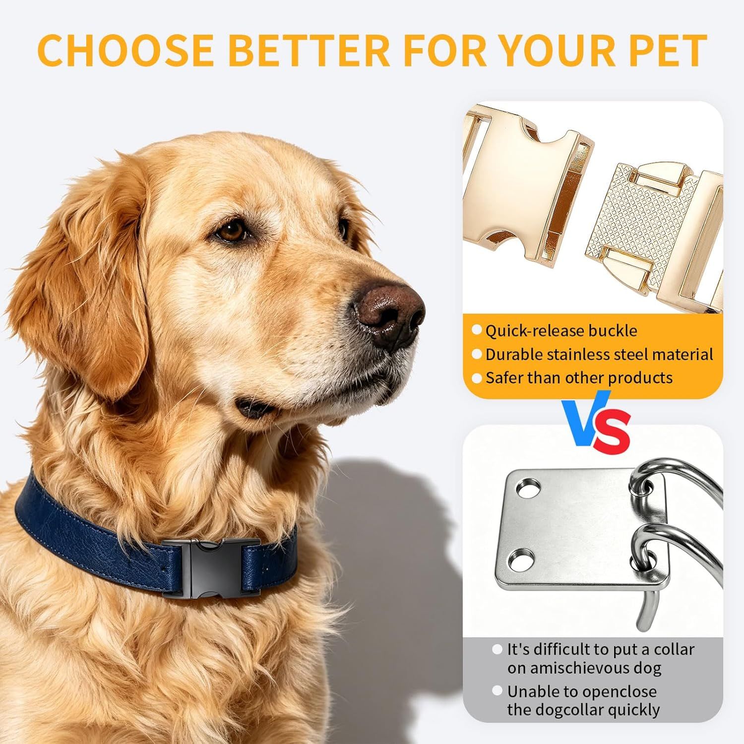 4Pcs Metal Side Release Buckle Clips for Straps Webbing Paracord Bracelet Dog Collar Backpack Belt - Image 5