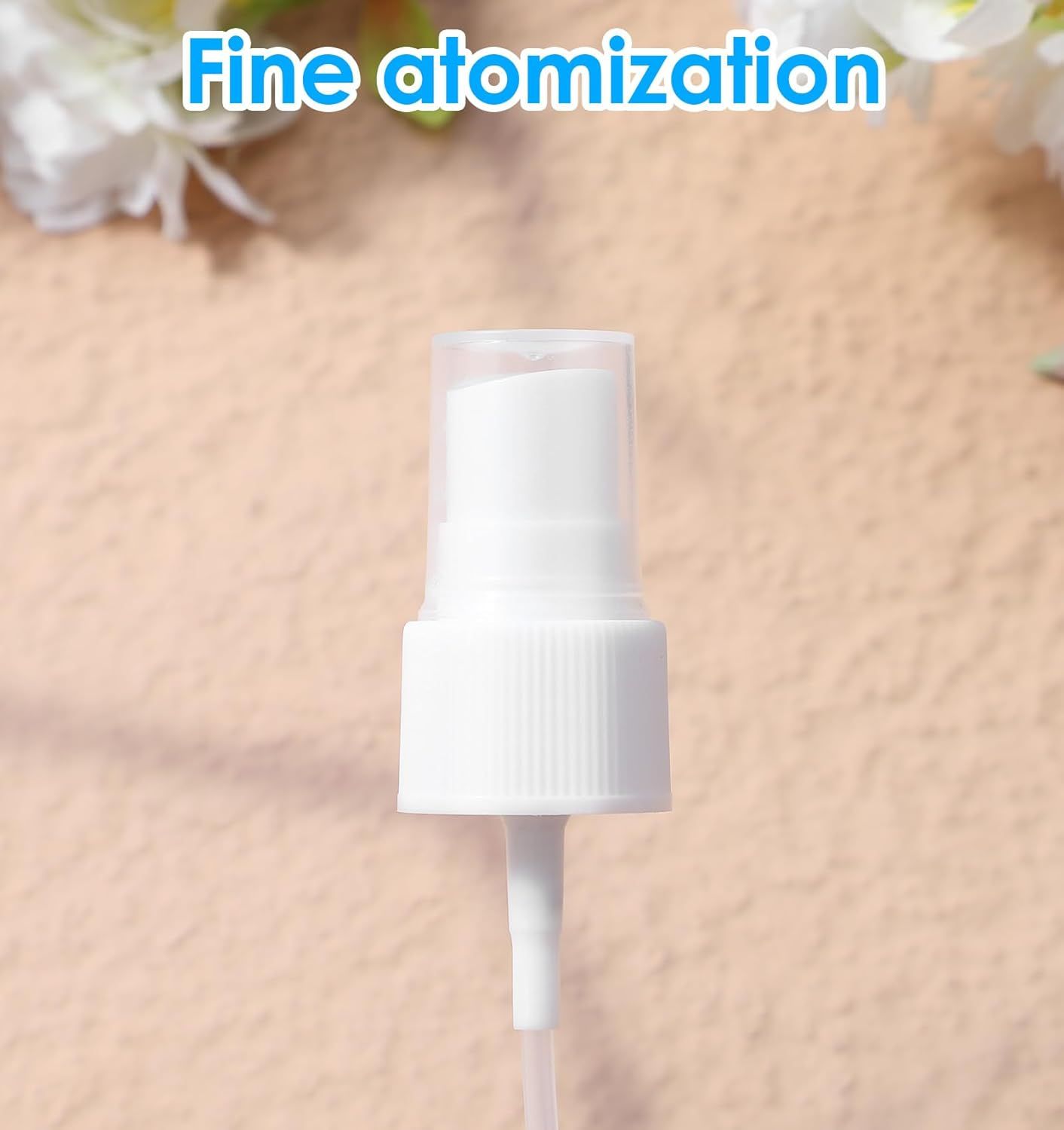 8 Pcs Spray Cap for Glycolic Acid, Spray Tops for Toner Bottles (White) - Image 4
