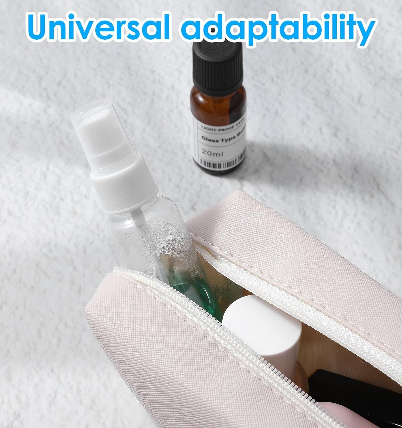 8 Pcs Spray Cap for Glycolic Acid, Spray Tops for Toner Bottles (White) - Image 7