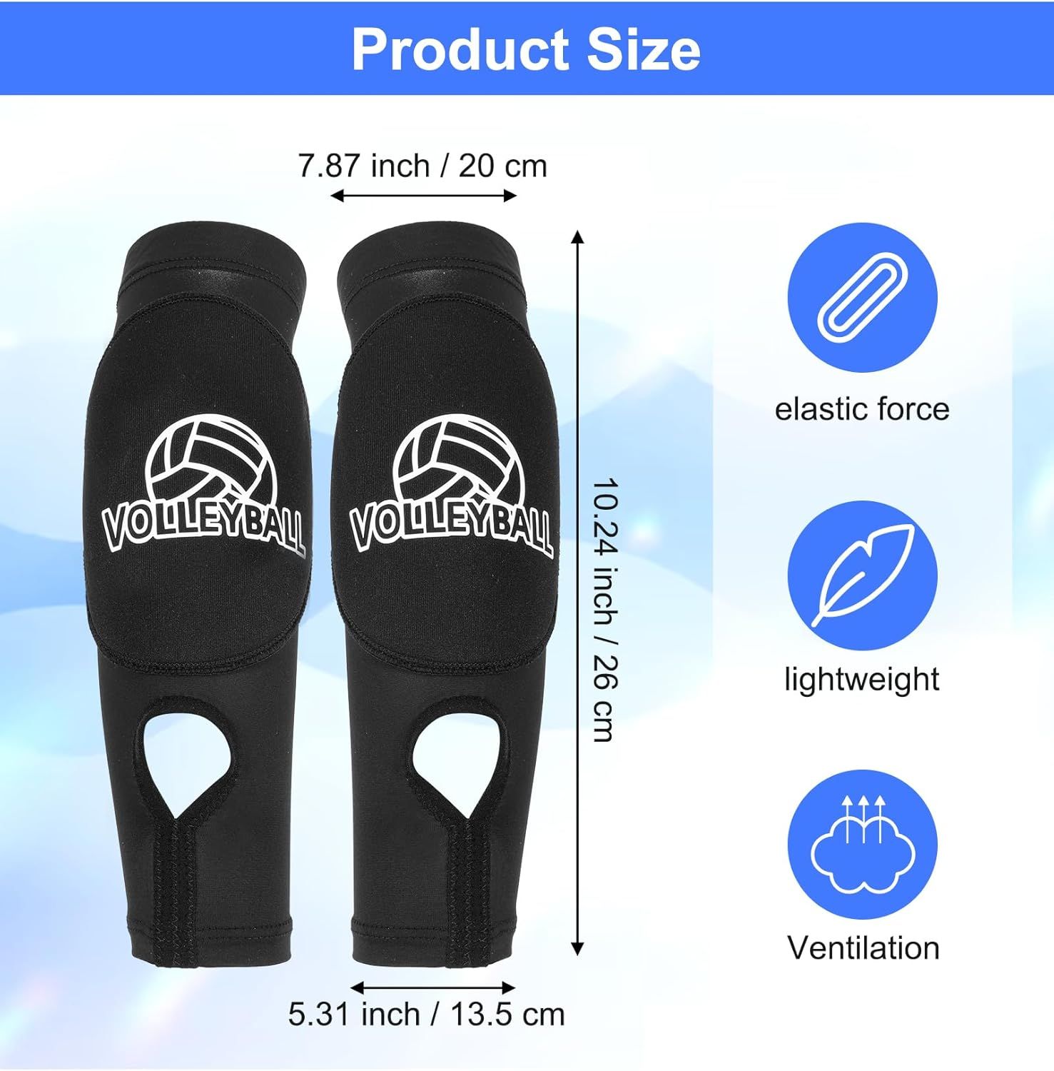 Arm Sleeves for Volleyball, 10.2