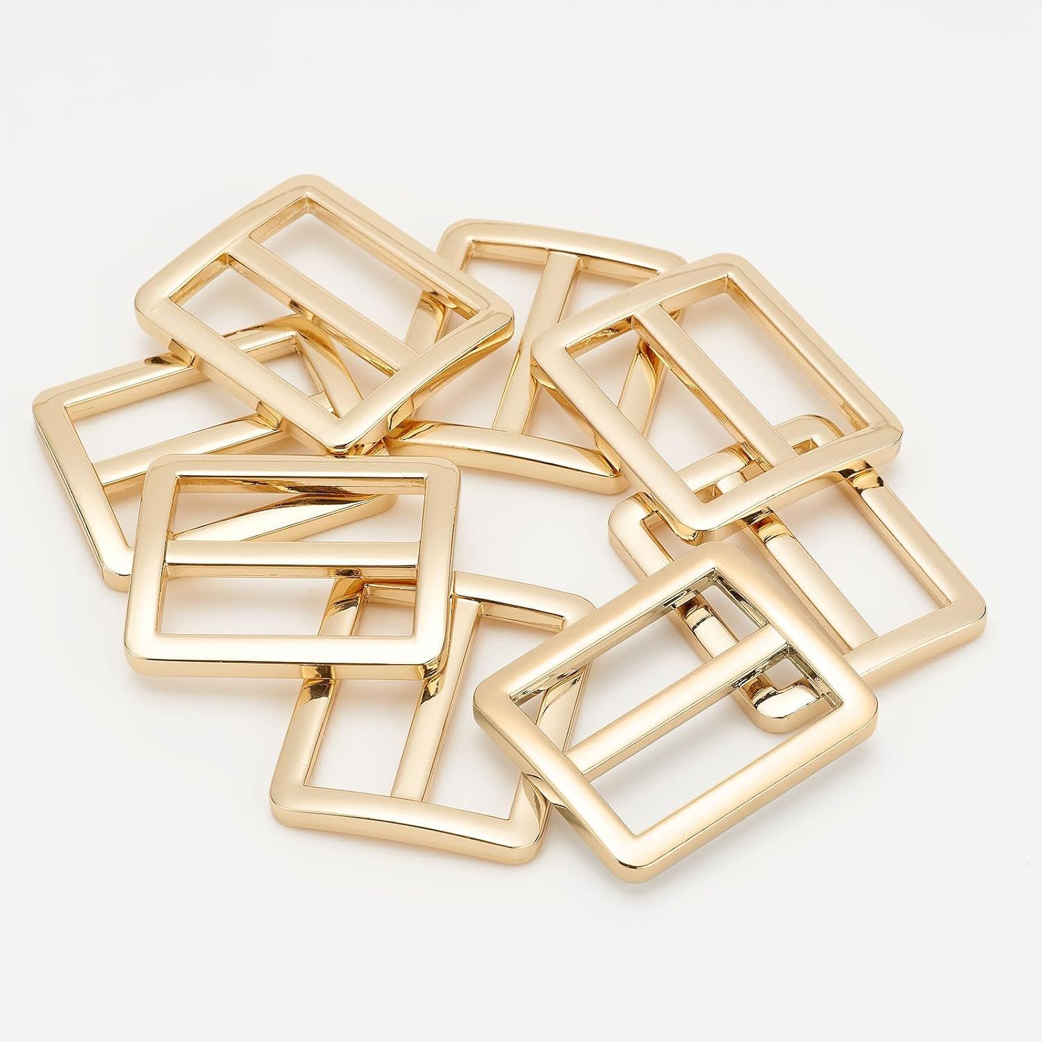 Metal Buckles Adjustable Slide for Purse Bag Hardware Making Supplies Backpack replacement Belt - Image 2