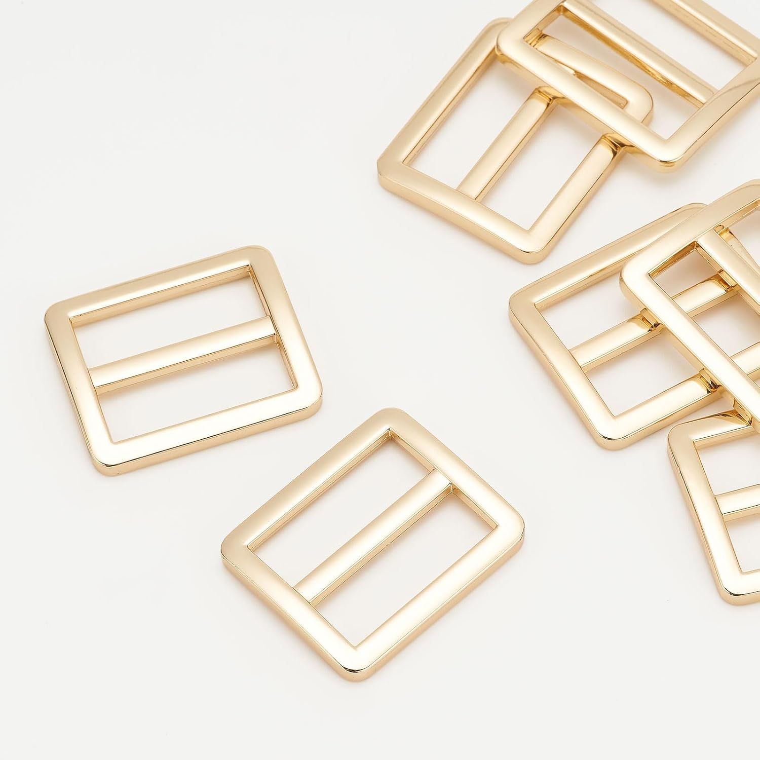 Metal Buckles Adjustable Slide for Purse Bag Hardware Making Supplies Backpack replacement Belt - Image 5