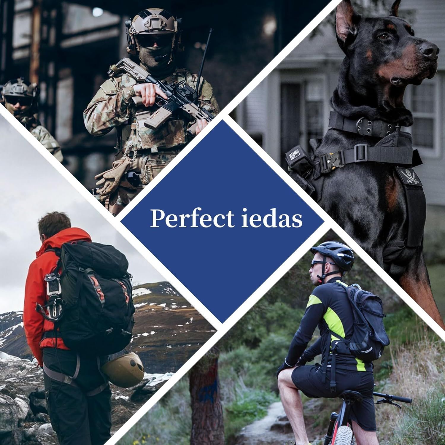 Tactical Buckle Replacement 2 pack,Metal Buckle Clip for Dog Collar, Keychain, Hunting Belt Bags - Image 5