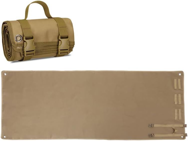 Outdoor Camping Tactical Training Shooting Mat Anti Slip Pad, Waterproof and Moisture-Proof Folding Mat Picnic Blanket Portable with Carry Strap - Image 1