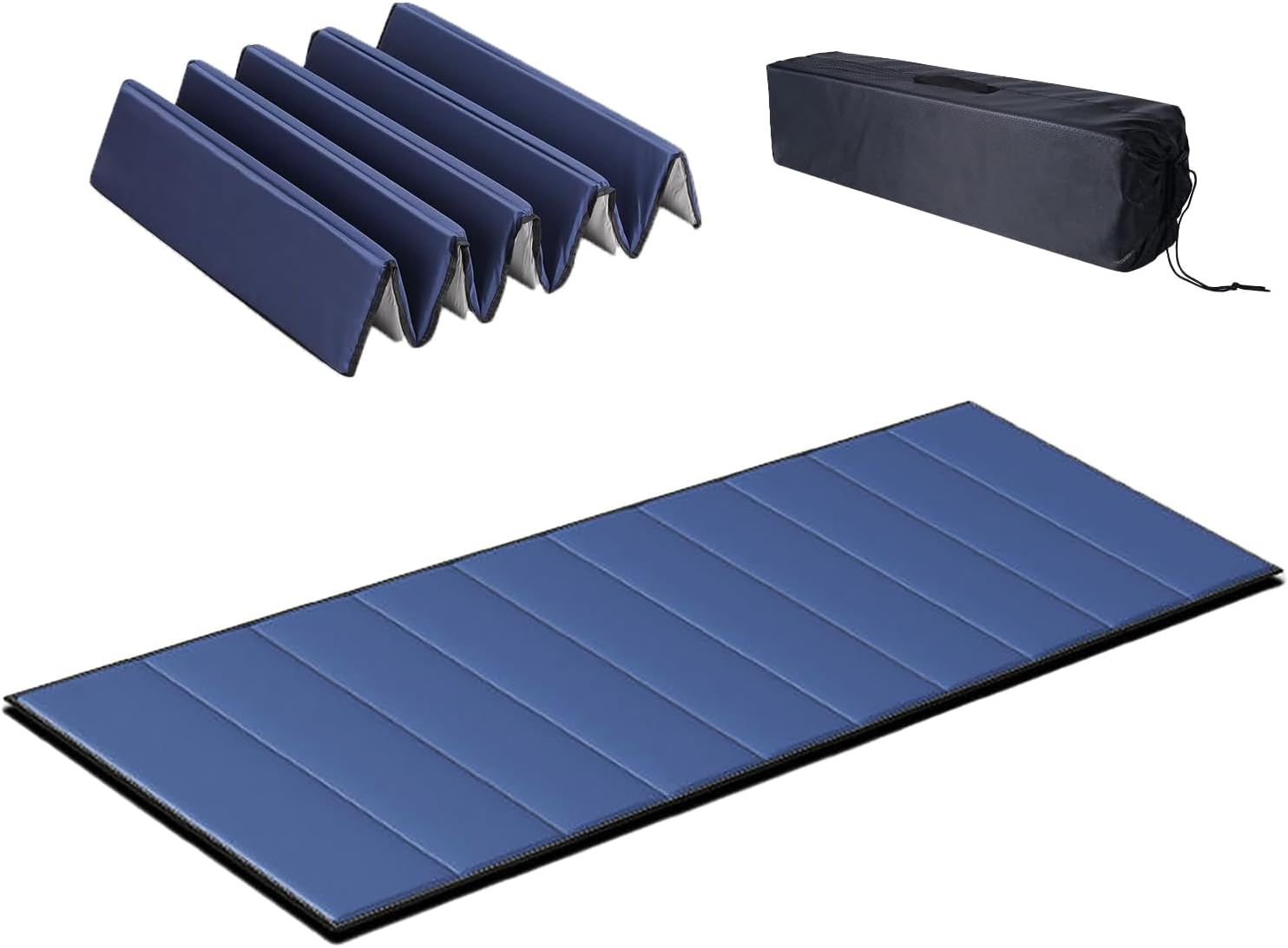 Outdoor Portable Sleeping Pad, Ultralight Waterproof Folding Foam Mat, Sitting Pad for Hiking, Camping, Travel, Yoga - Image 1