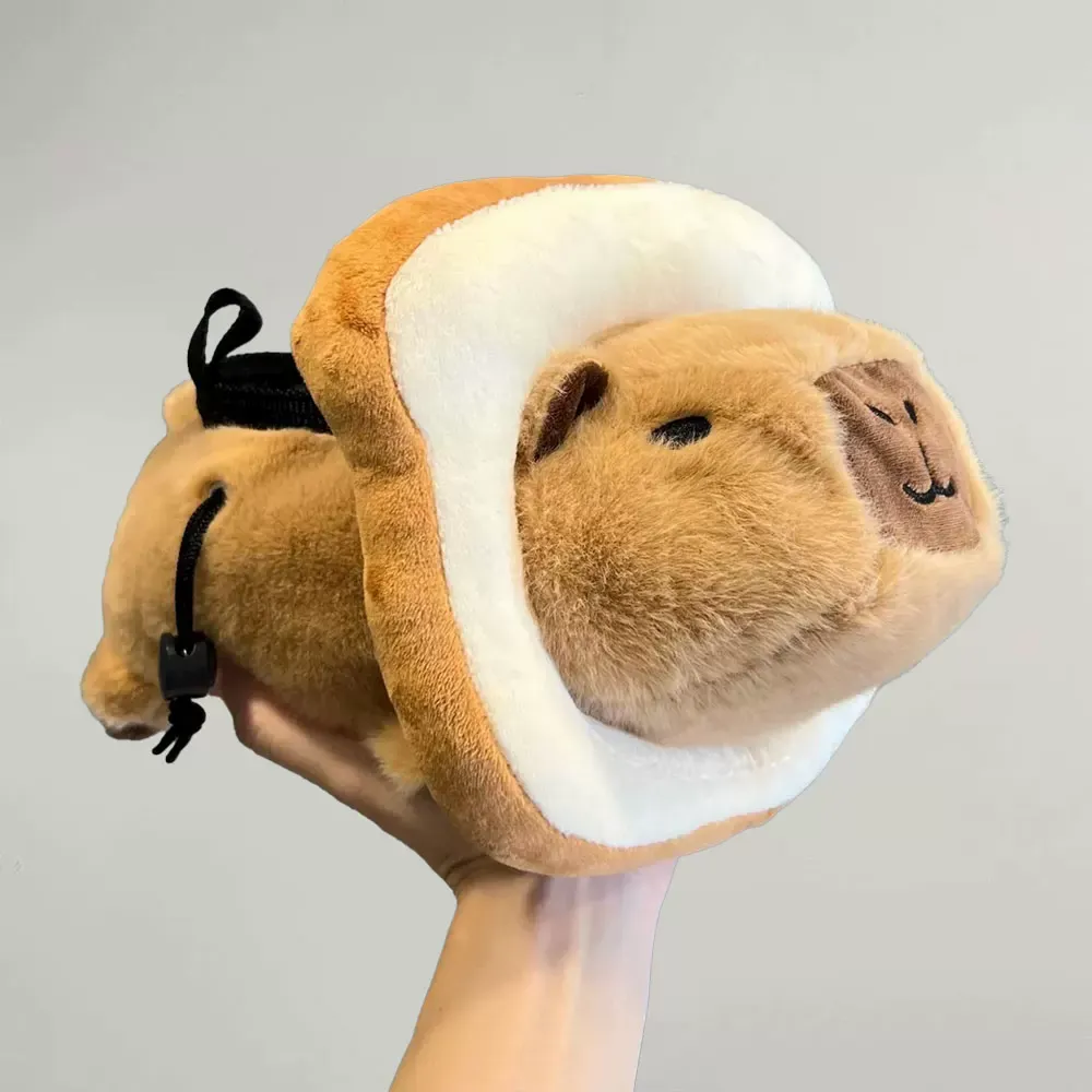 Bread Capybara Chalk Bag Rock Climbing Equipment - Image 1