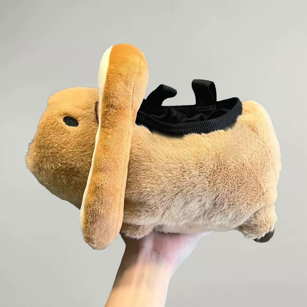 Bread Capybara Chalk Bag Rock Climbing Equipment - Image 3