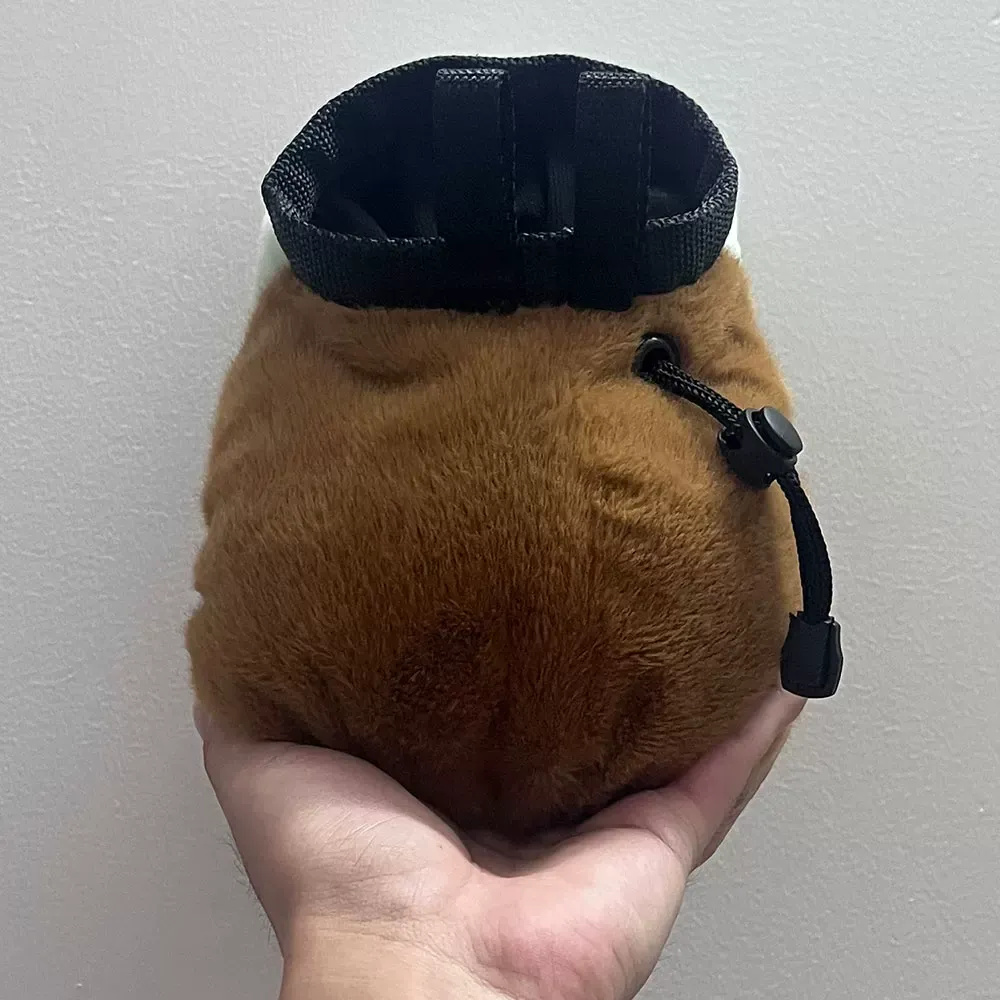 Milk Tea Capybara Chalk Bag Rock Climbing Equipment - Image 3