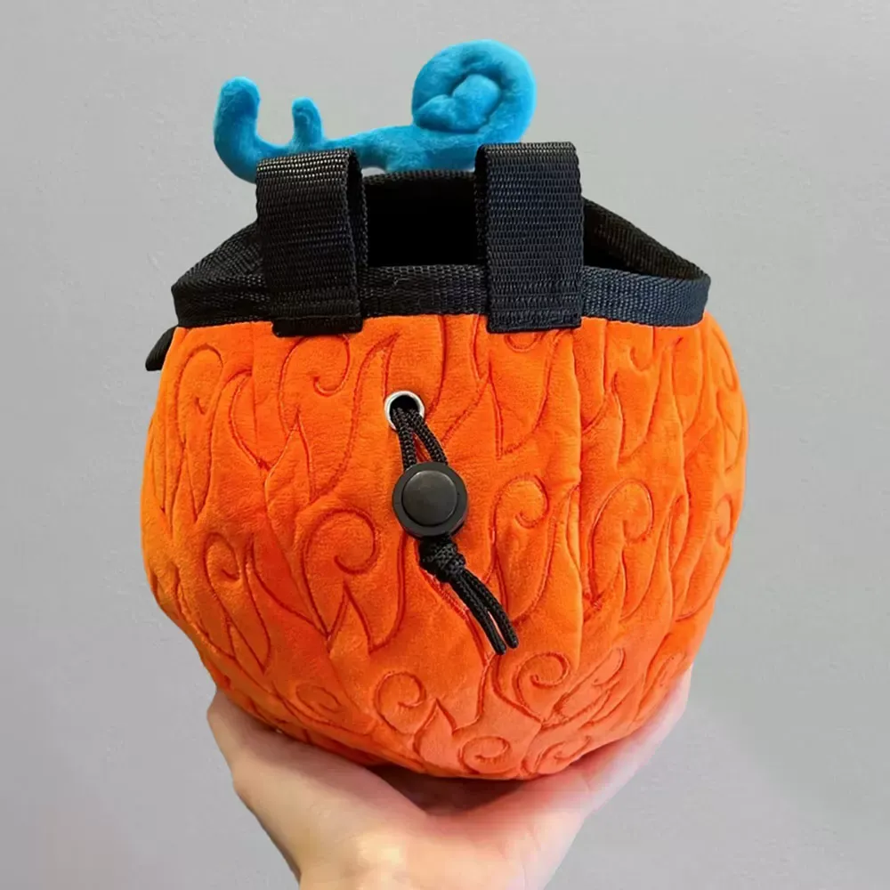 Flame-Flame Fruit Chalk Bag Rock Climbing Equipment - Image 2