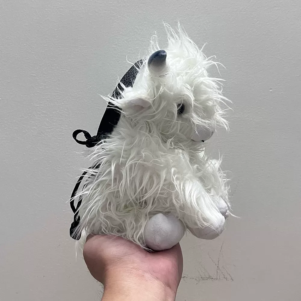 White Highland Cattle Chalk Bag Rock Climbing Equipment - Image 2