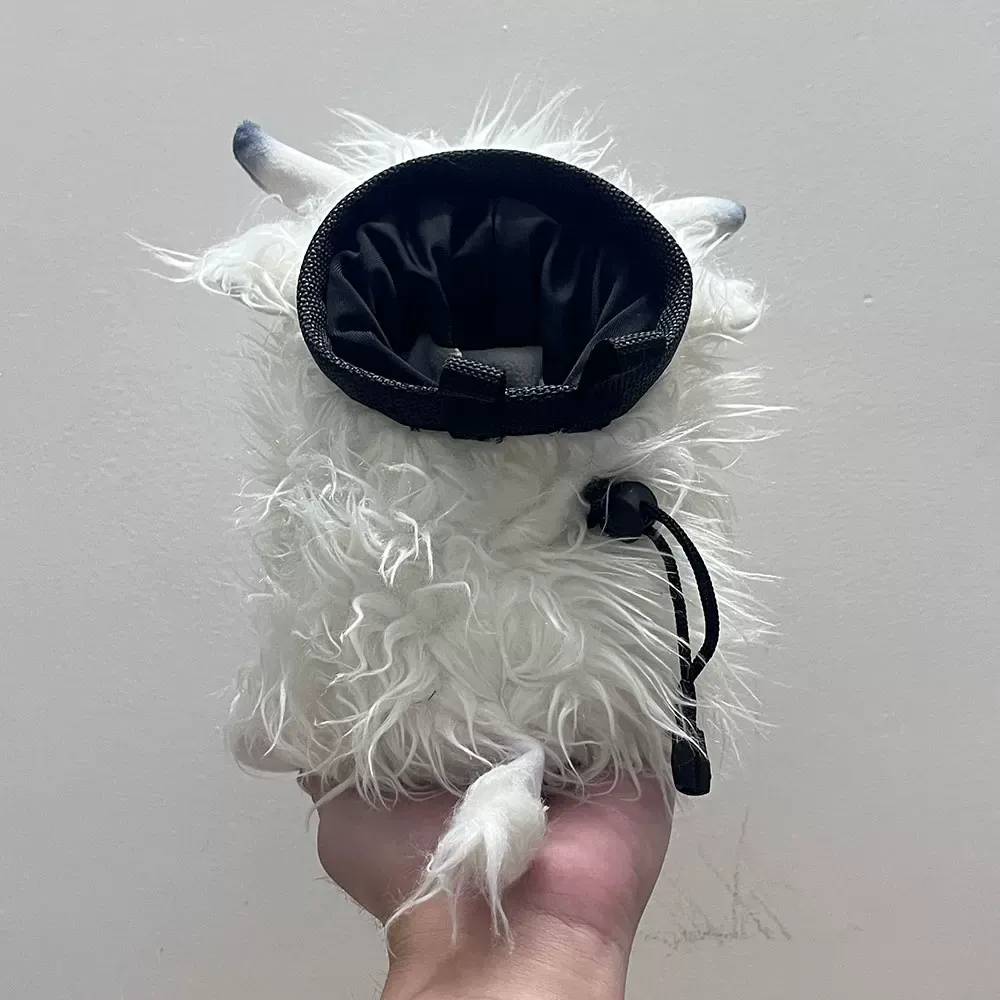White Highland Cattle Chalk Bag Rock Climbing Equipment - Image 3