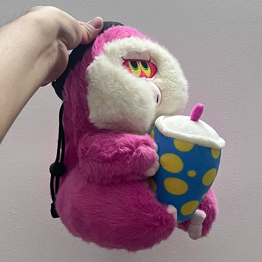 Milk Tea Monkey Chalk Bag Rock Climbing Equipment - Image 6