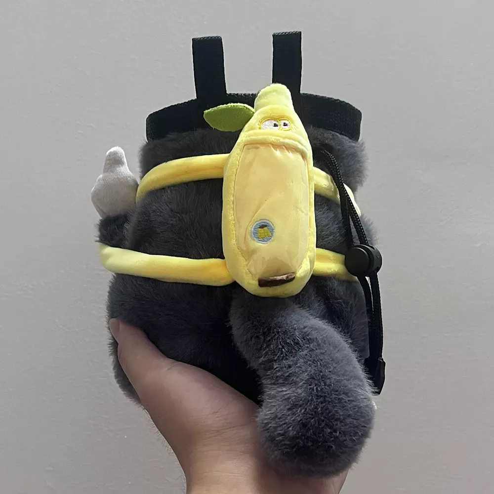 Banana Monkey Chalk Bag Rock Climbing Equipment - Image 4