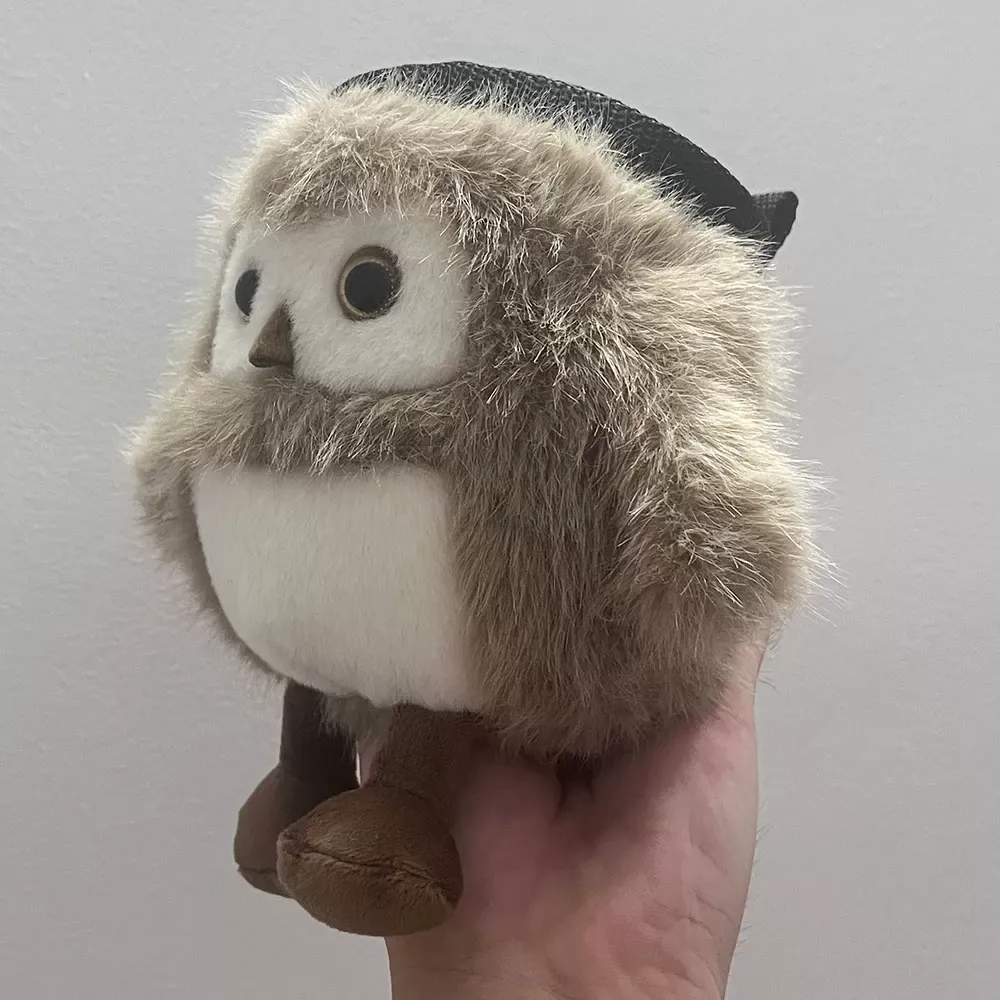Cute Plush Owl Chalk Bag Climbing Bag Climbing Gear Gift - Image 3