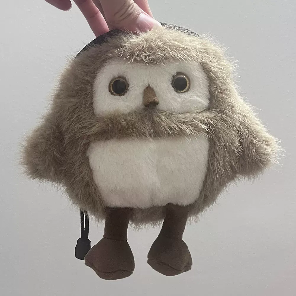 Cute Plush Owl Chalk Bag Climbing Bag Climbing Gear Gift - Image 5