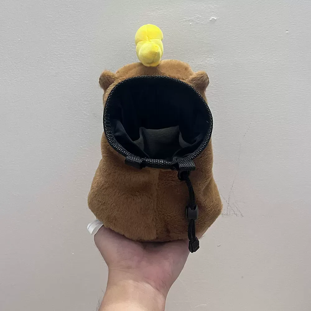 Duck Capybara Chalk Bag Rock Climbing Equipment - Image 3