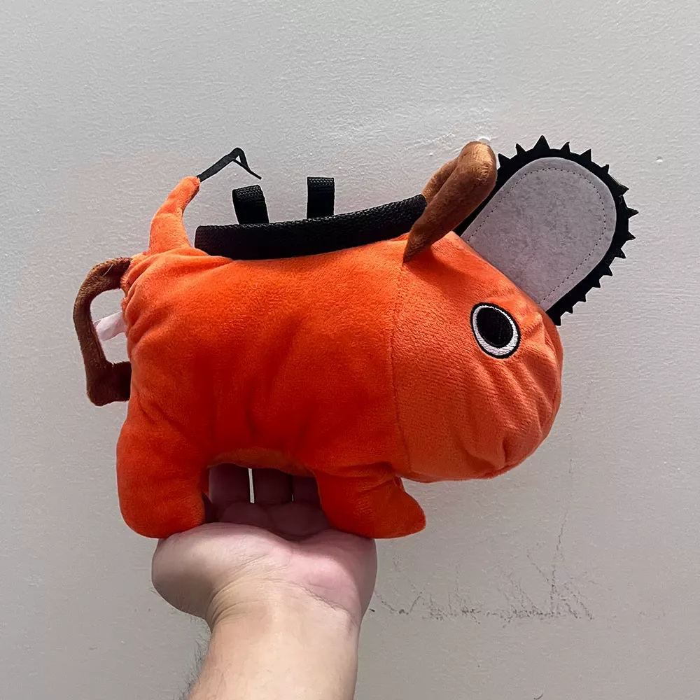 Smile Pochita Chalk Bag Rock Climbing Equipment - Image 3