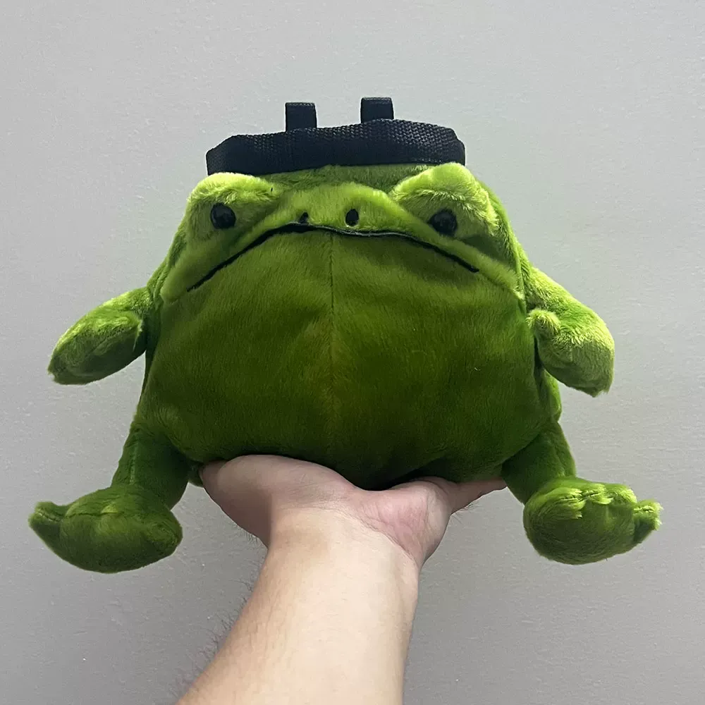 Ricky Rain Frog Chalk Bag Rock Climbing Equipment - Image 1