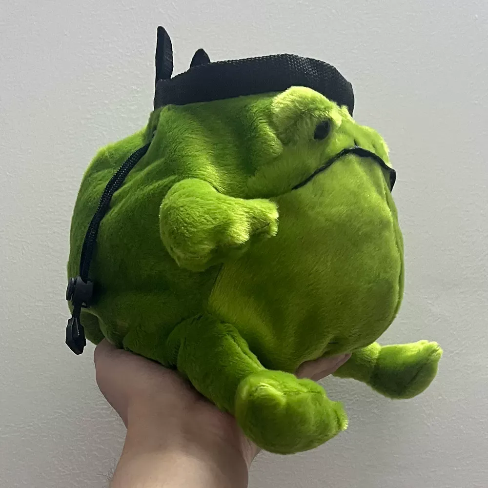 Ricky Rain Frog Chalk Bag Rock Climbing Equipment - Image 2